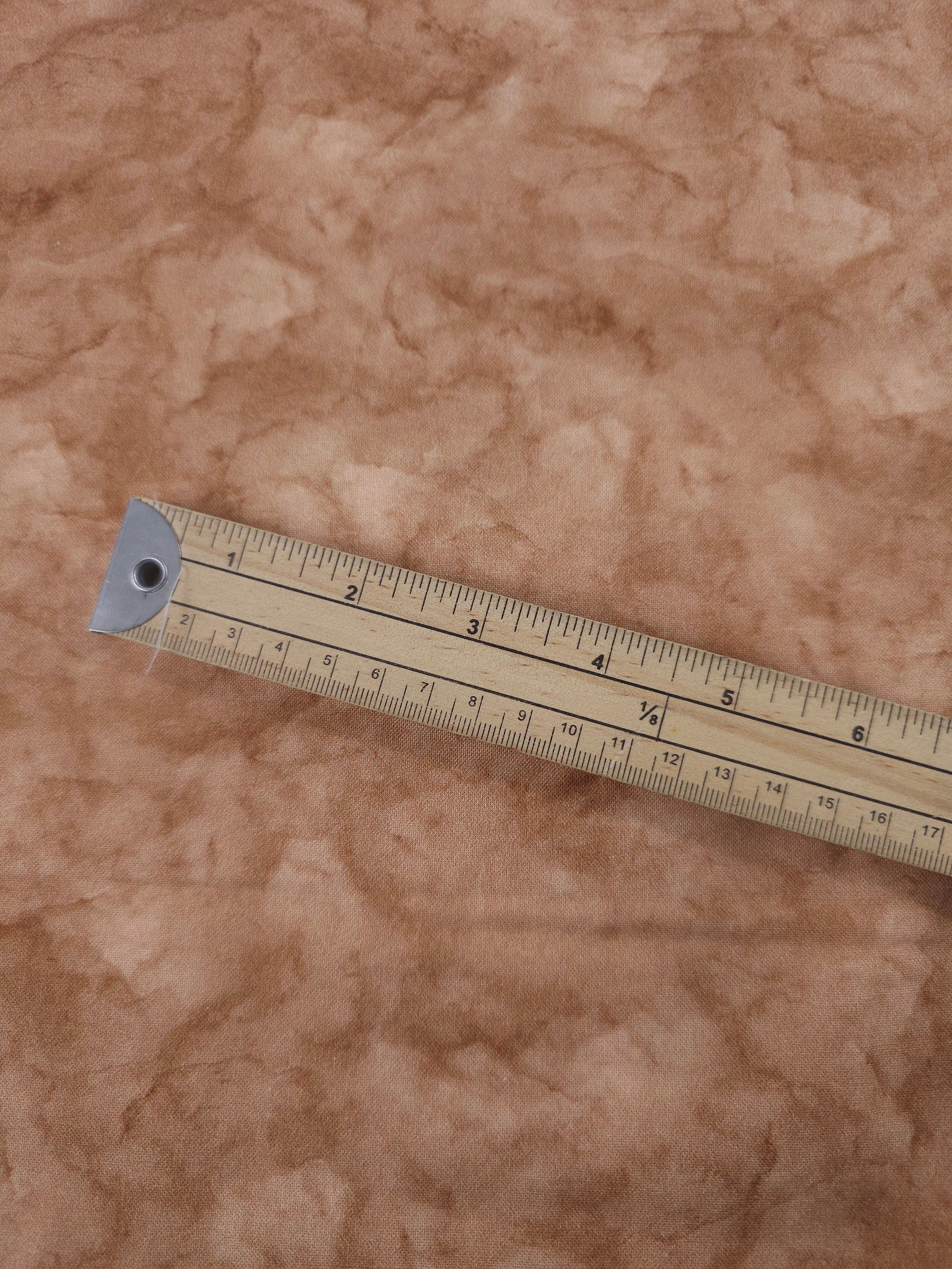 Pale Brown Smokey Marble 100% Cotton