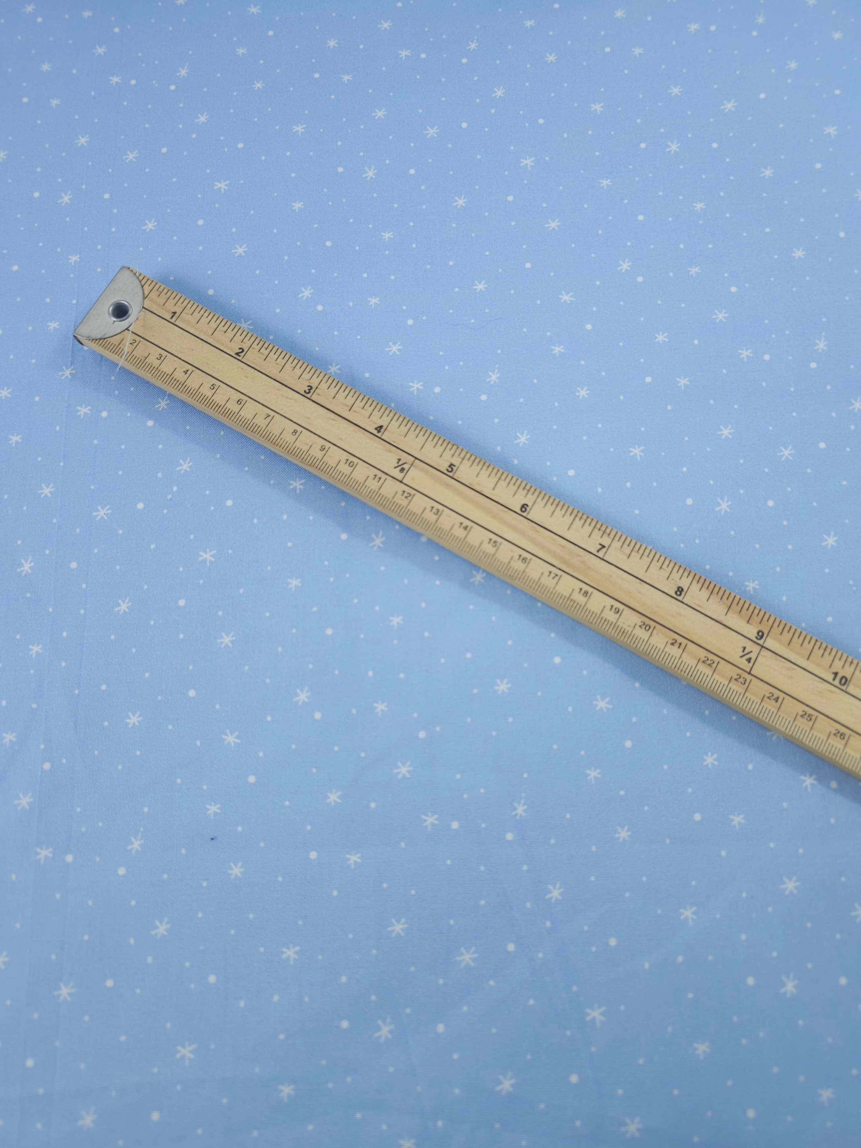 Baby Blue Star 100% Cotton