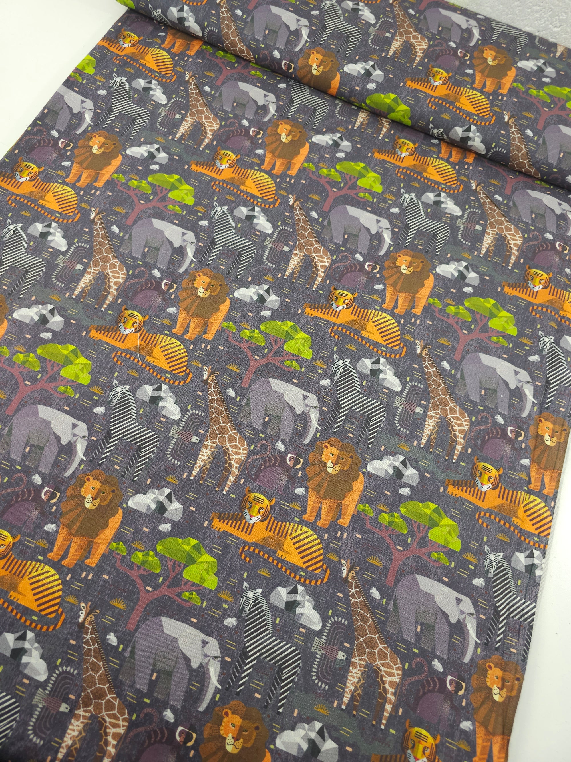 Origami Safari Animals 100% Cotton - Joann