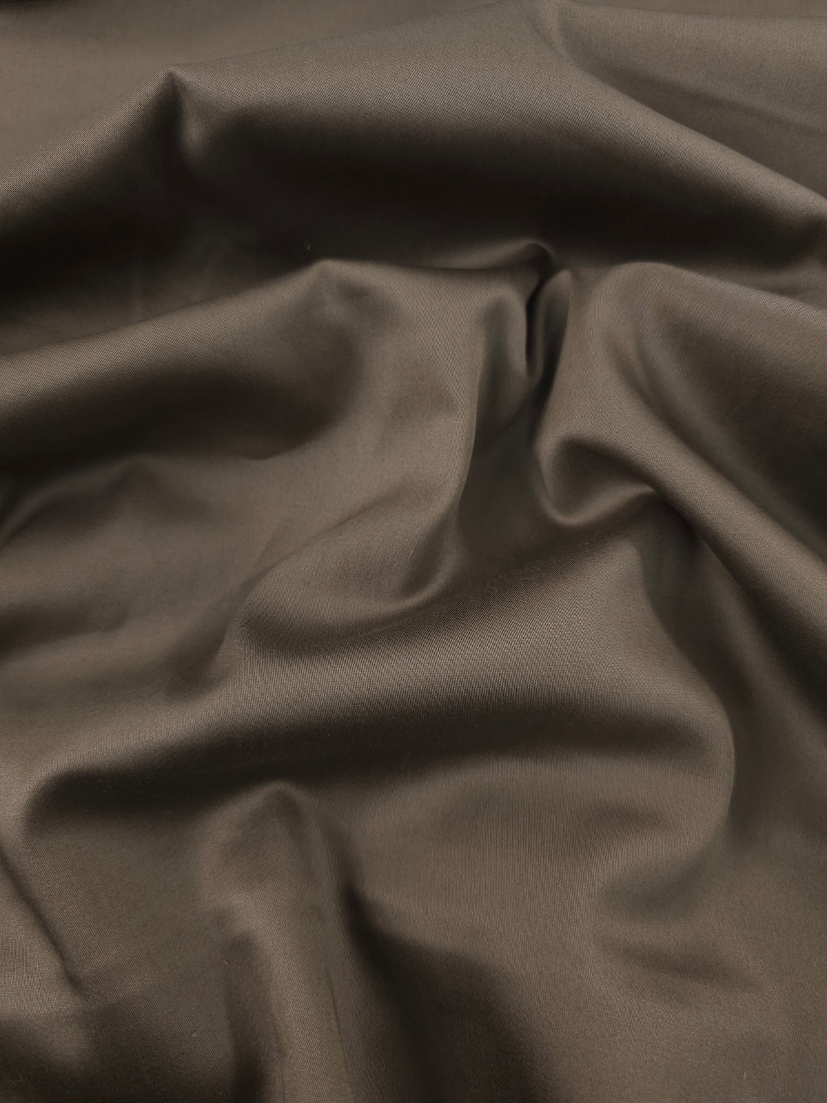 Beaver Brown Cotton Satin 60"