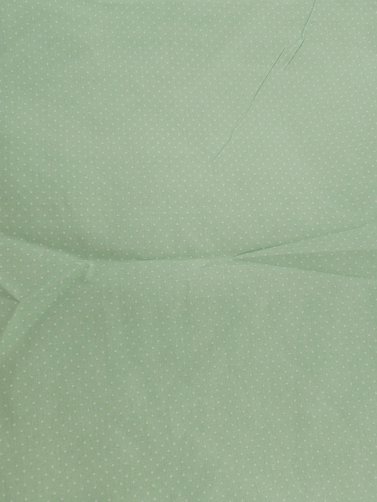 Mint dotted Cotton- 2m piece
