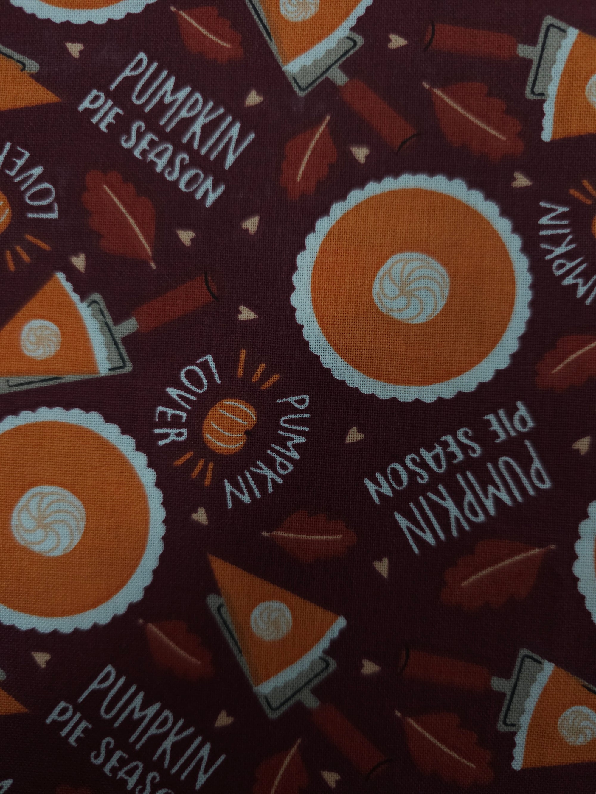 Pumpkin pie Cotton- 3.7m