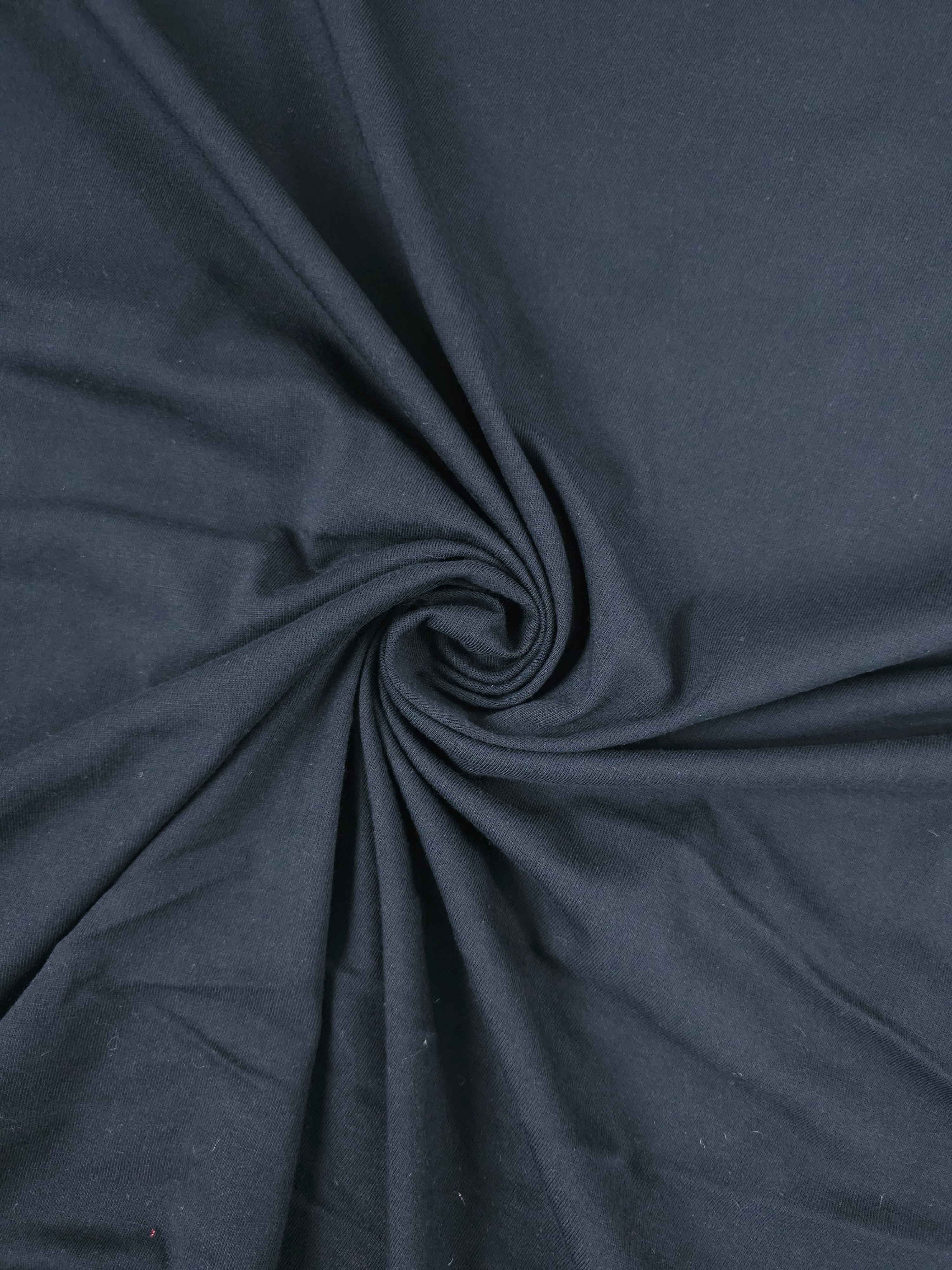 Black Cotton Jersey