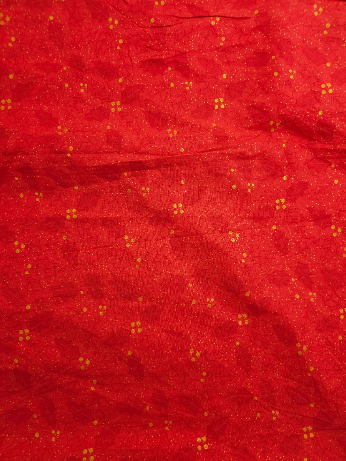 Maroon/Red Bandhani Print Cotton - 2.6m Piece