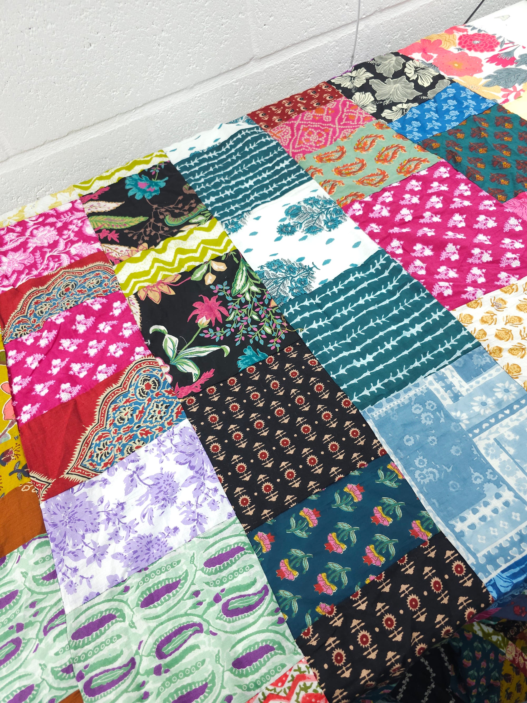 Multi Pattern Cotton Patchwork