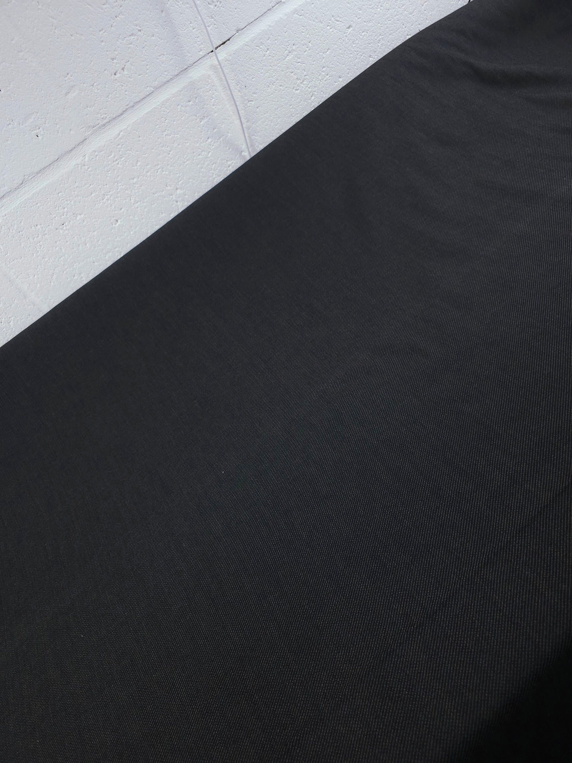 Bark Brown Twill Denim