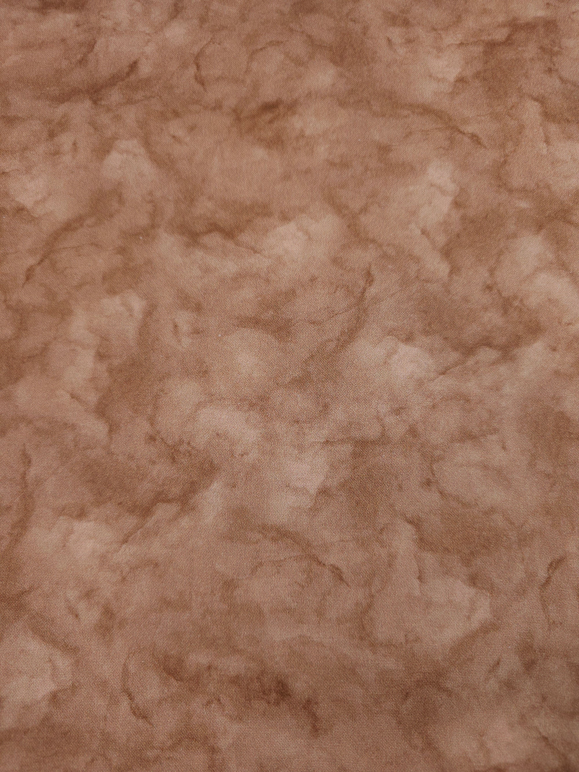 Pale Brown Smokey Marble 100% Cotton