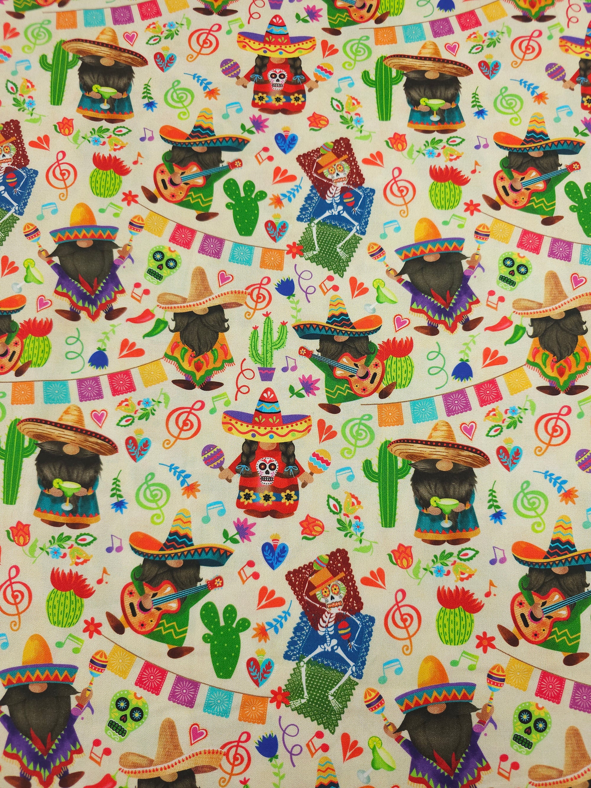 Cinco De Mayo Gnome Party 100% Cotton