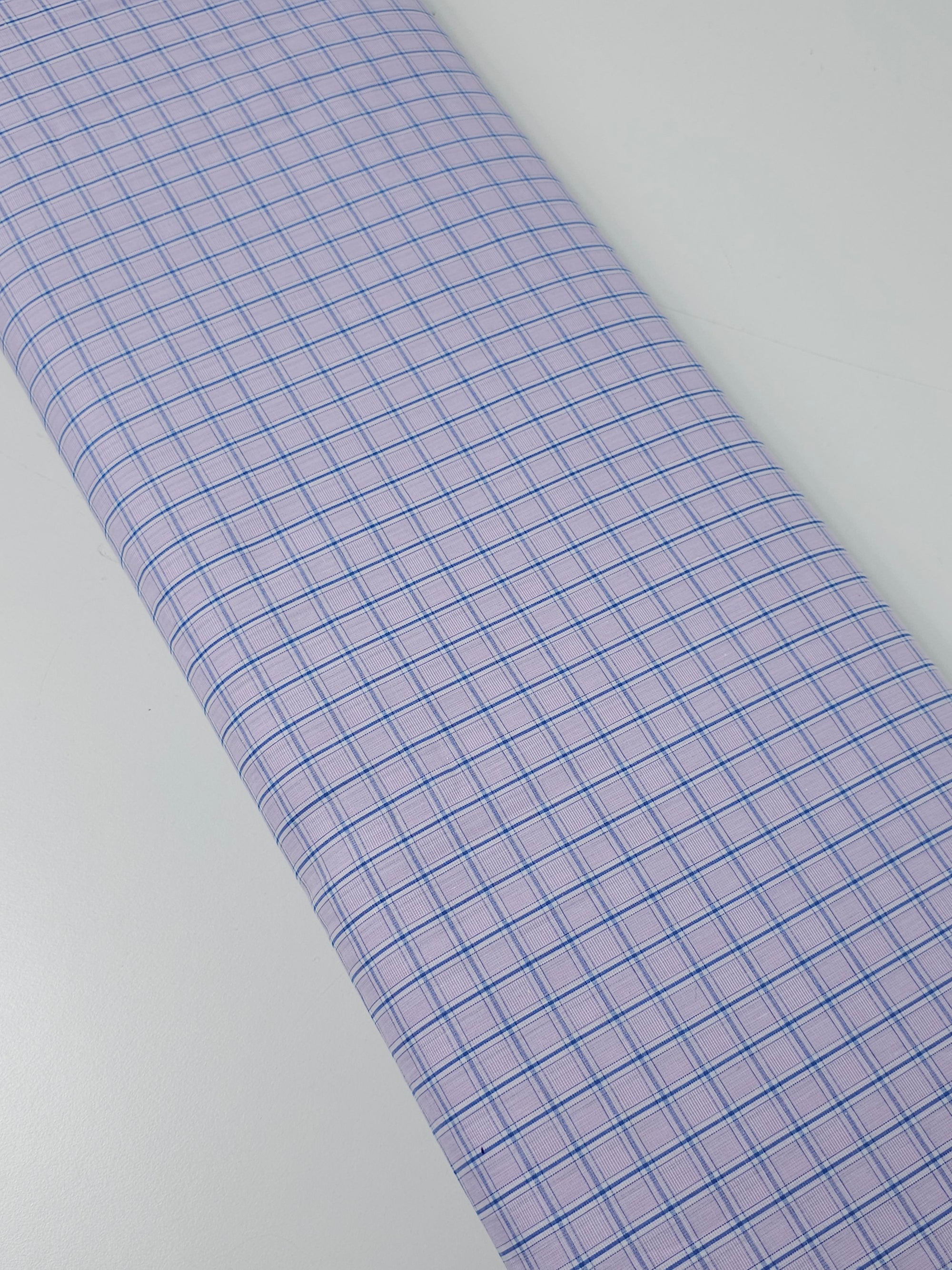 Pale Pink/ Blue 100% Cotton