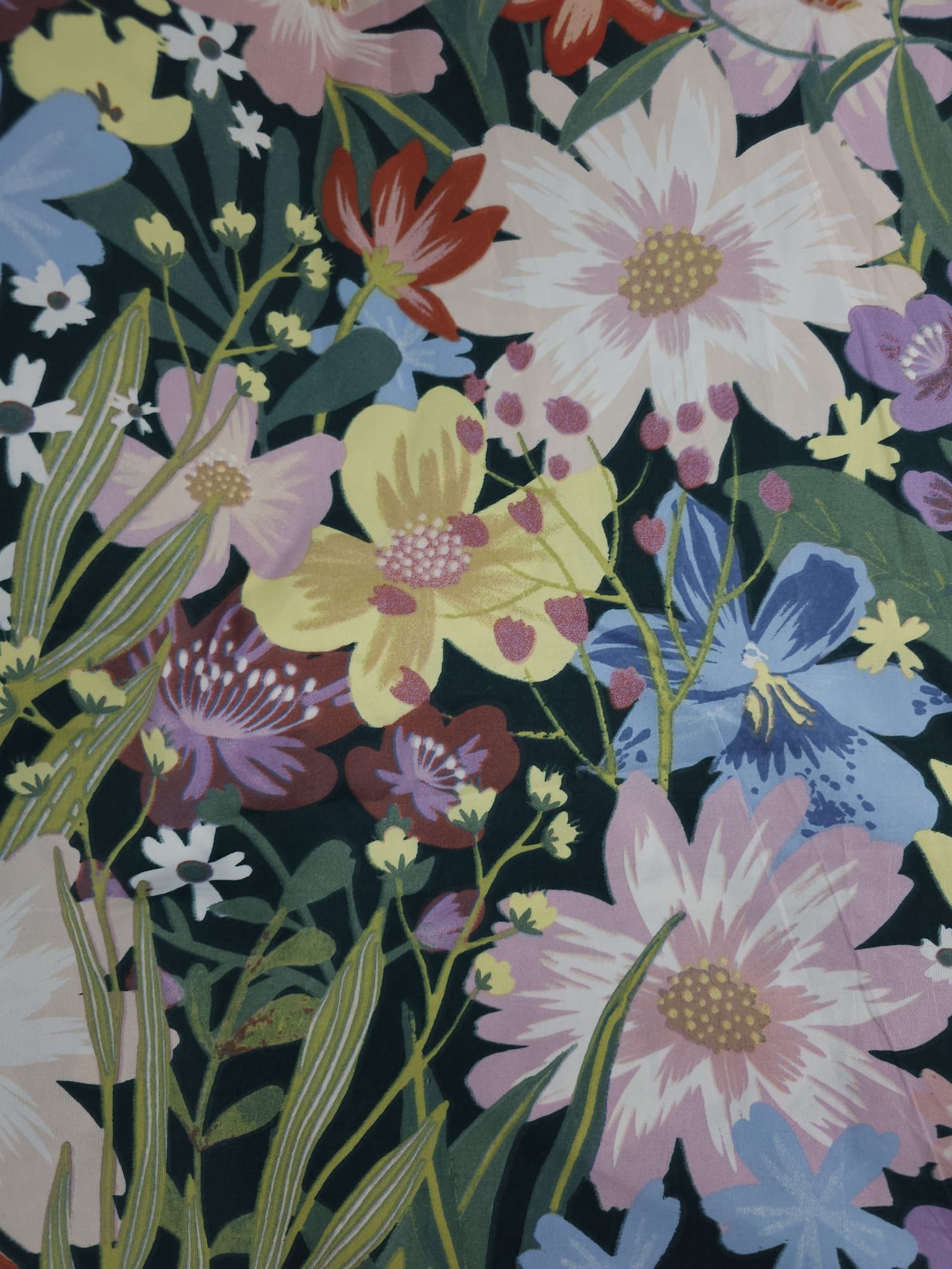 Wildflower Summer Floral Cotton (Various Sizes)