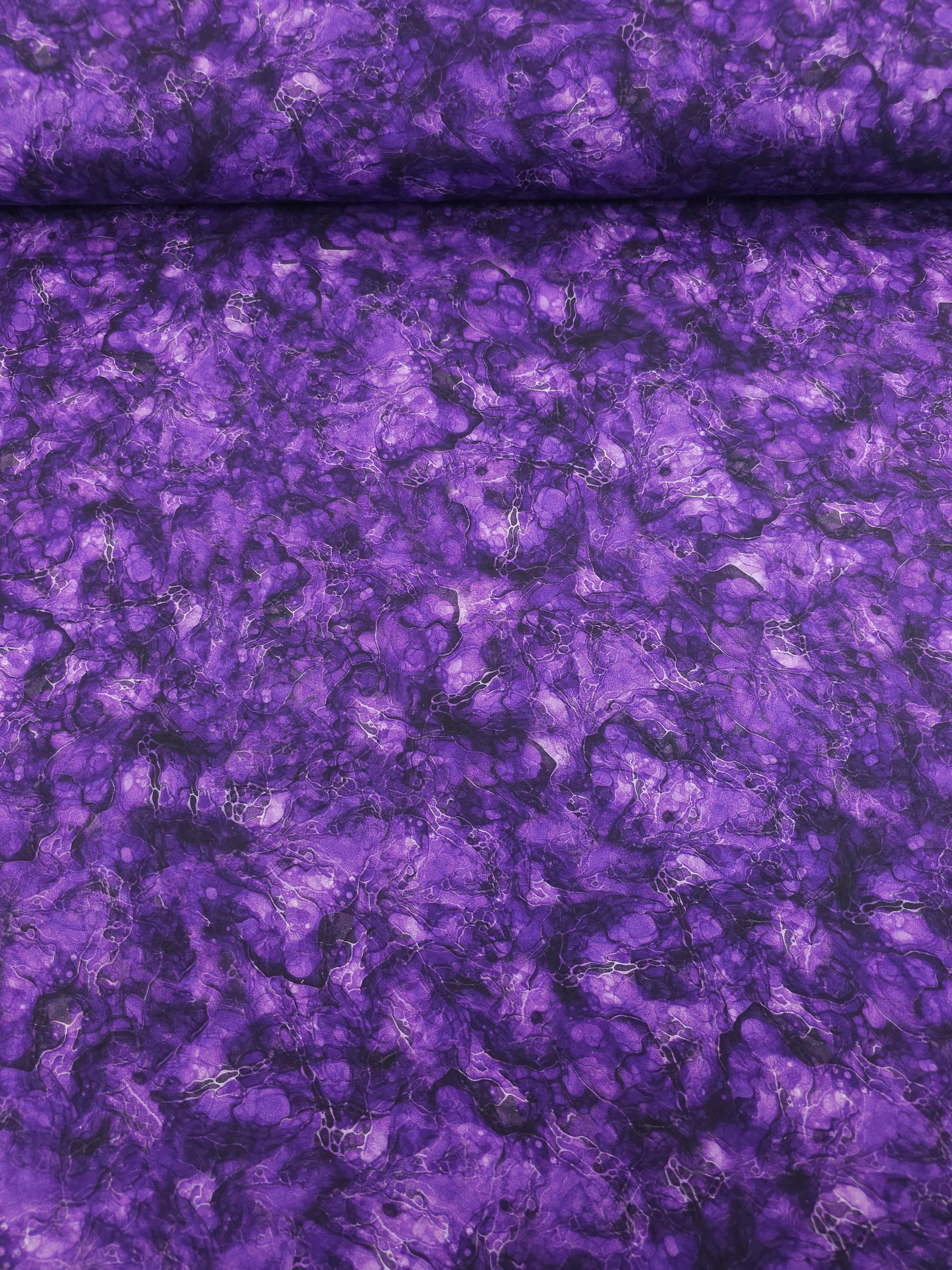 Purple Crystal Waters 100% Cotton 106" *EXTRA WIDE*