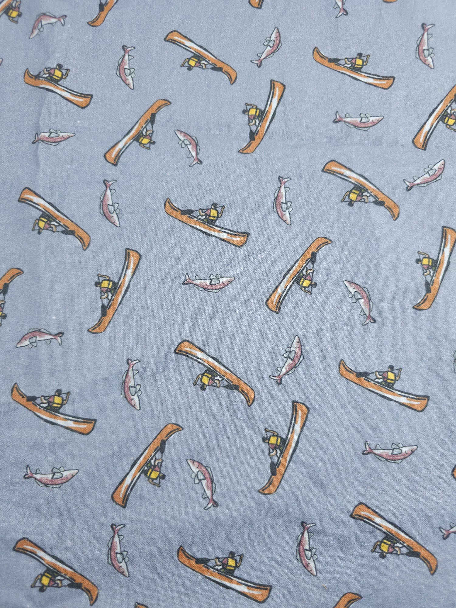 Canoe Catch Cotton - 3.5m Piece