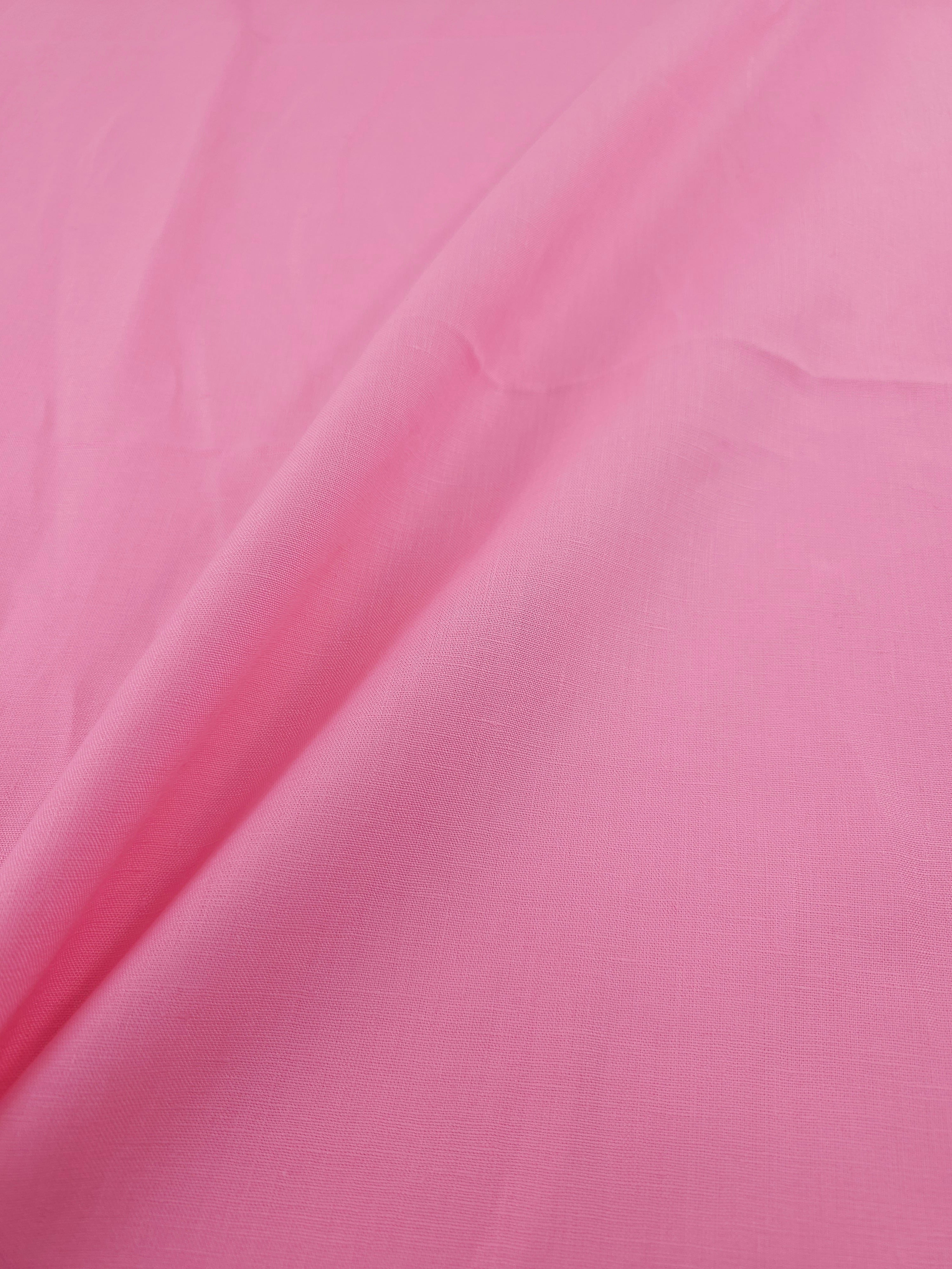 Fuchsia Pink 100% Linen