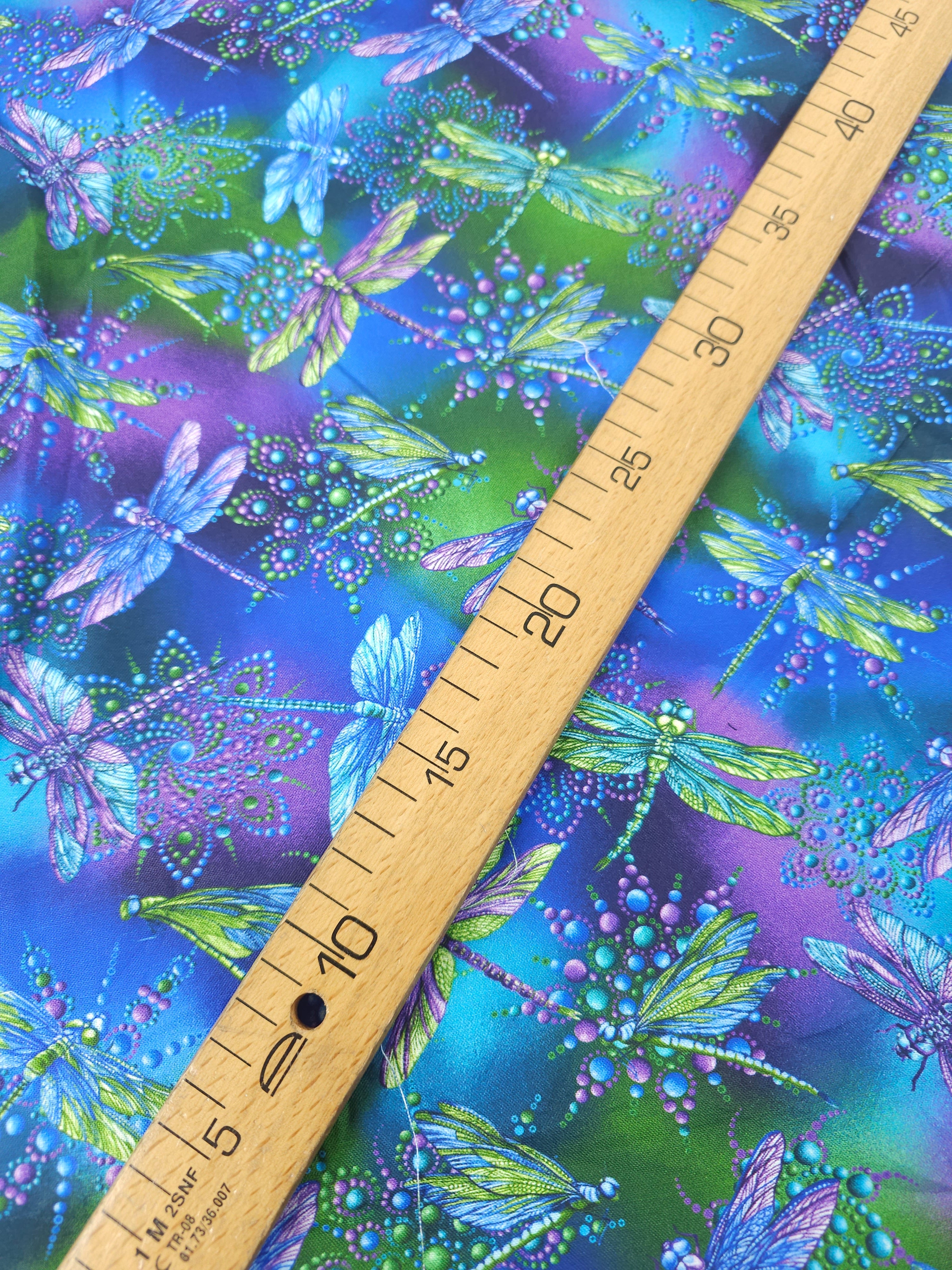 Dragonfly River 100% Cotton - Benartex