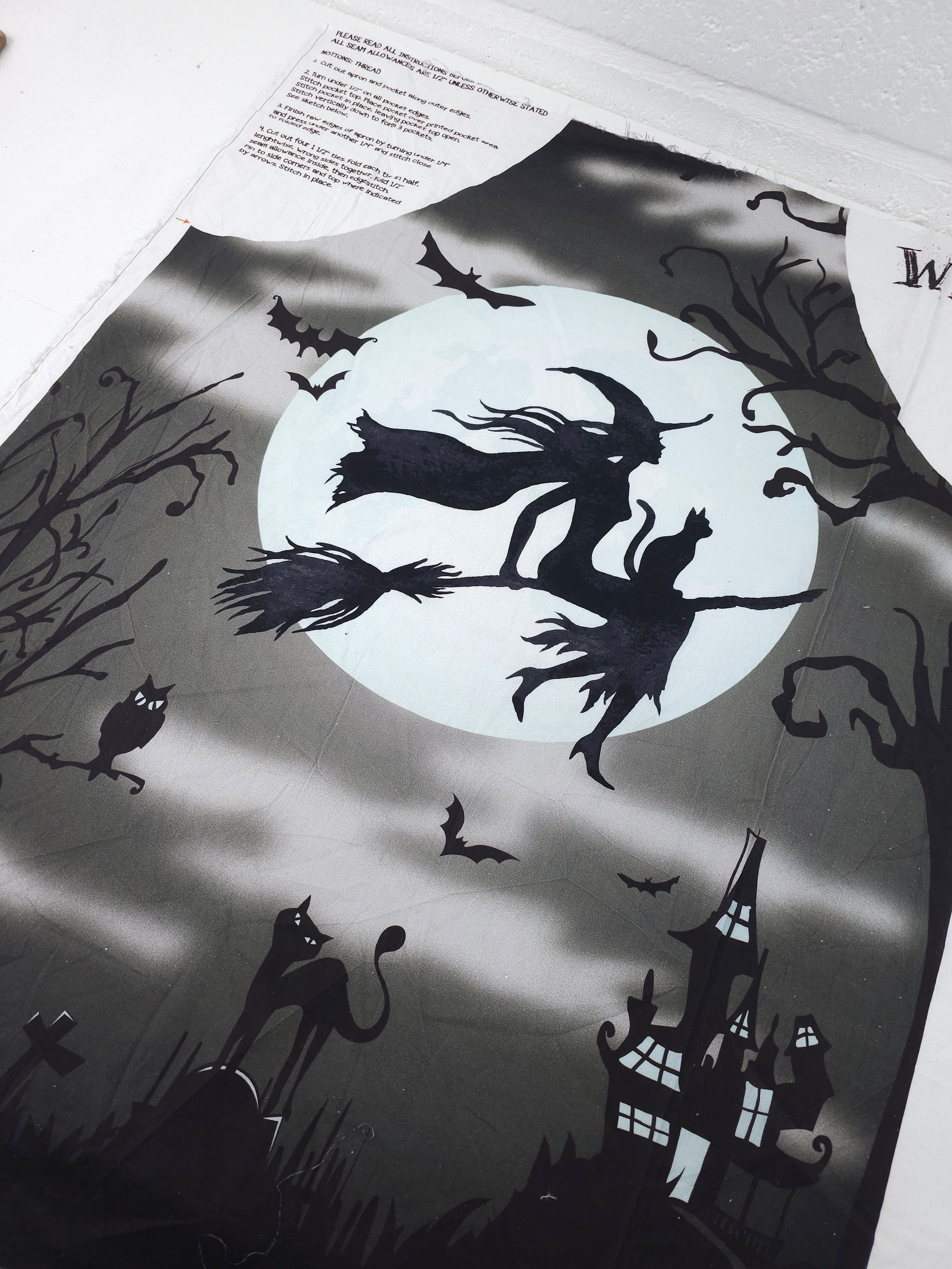 *SEW YOUR OWN* Witchy Apron 100% Cotton