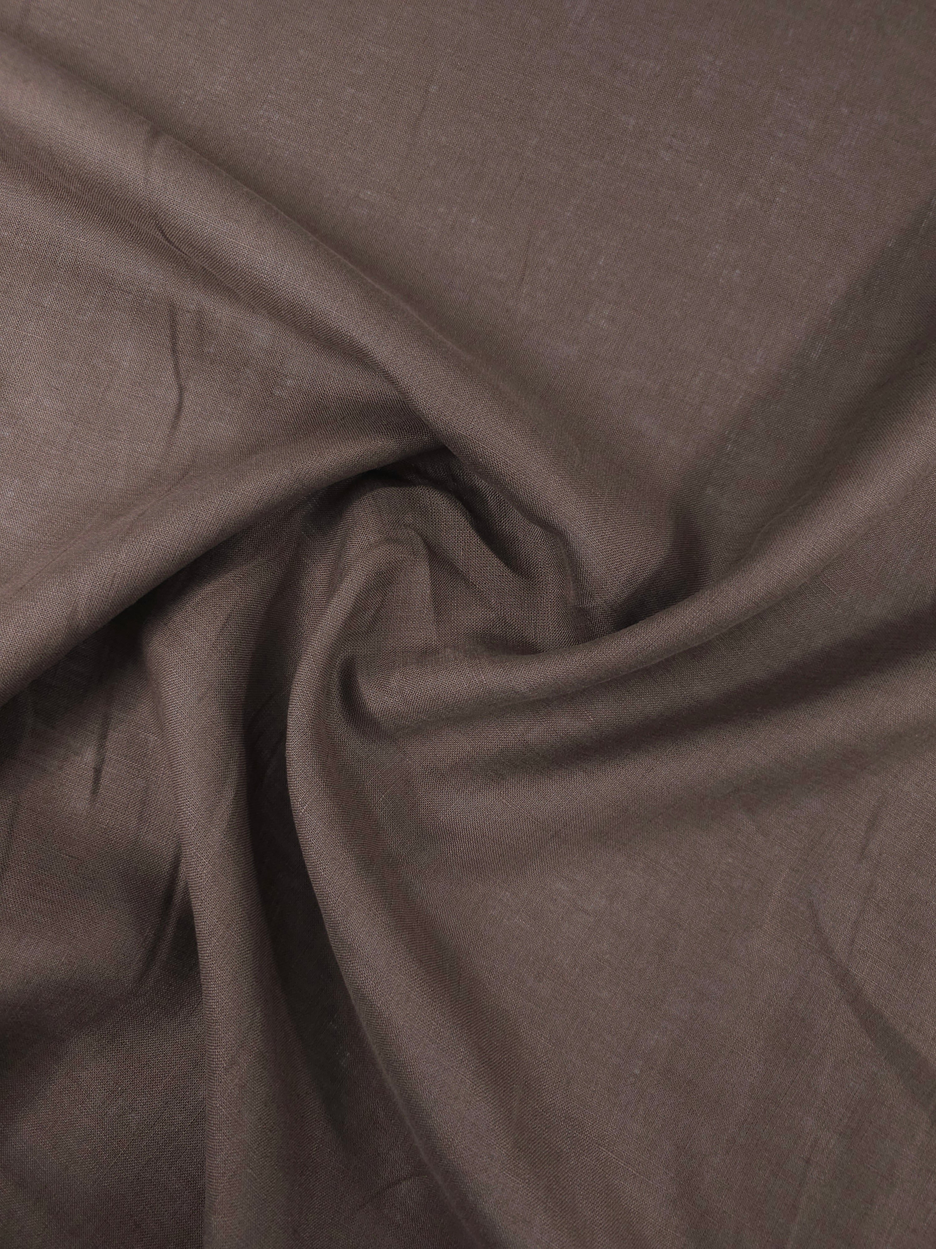 Brown 100% Linen
