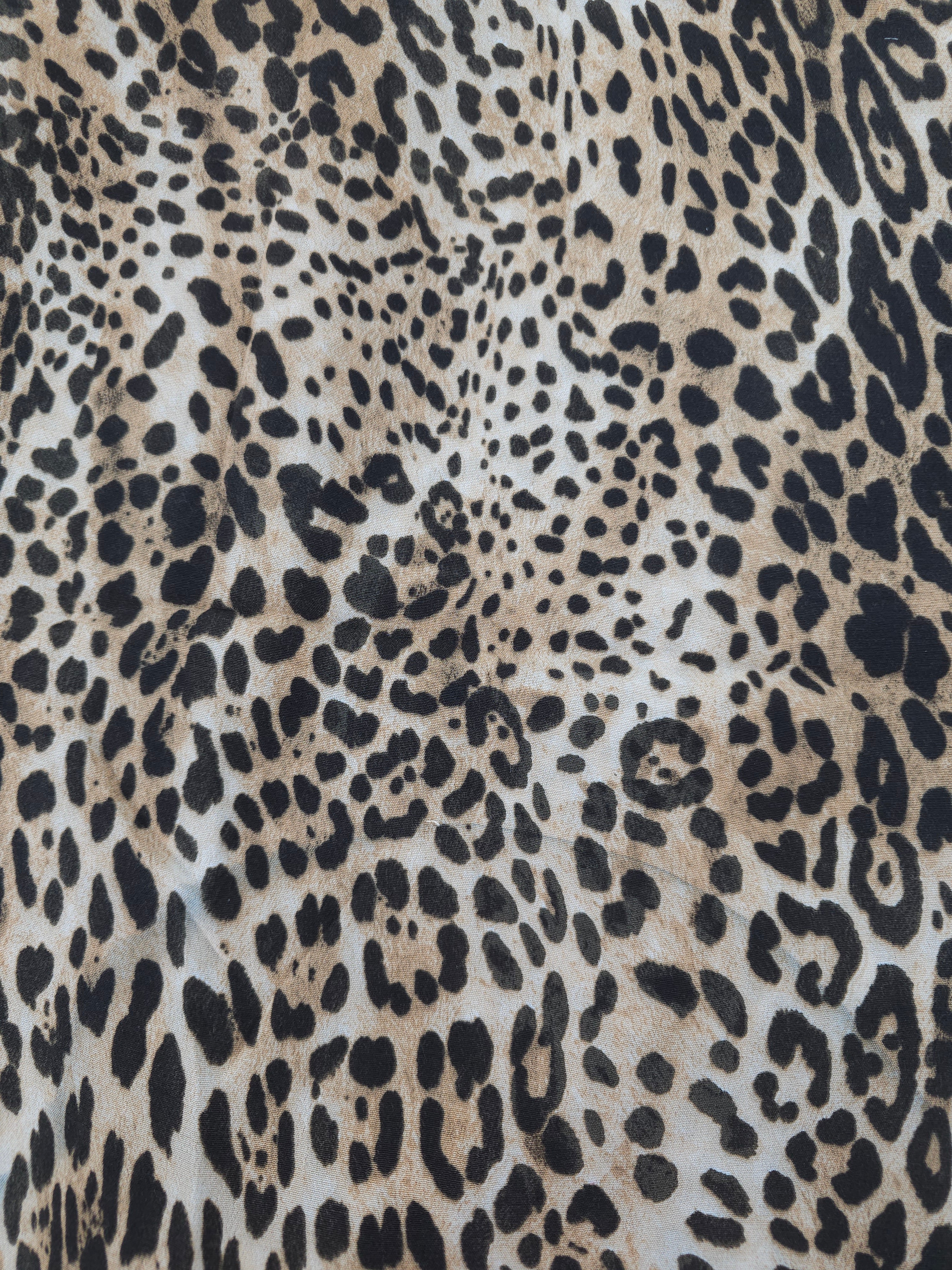 Cheetah viscose- 2m piece