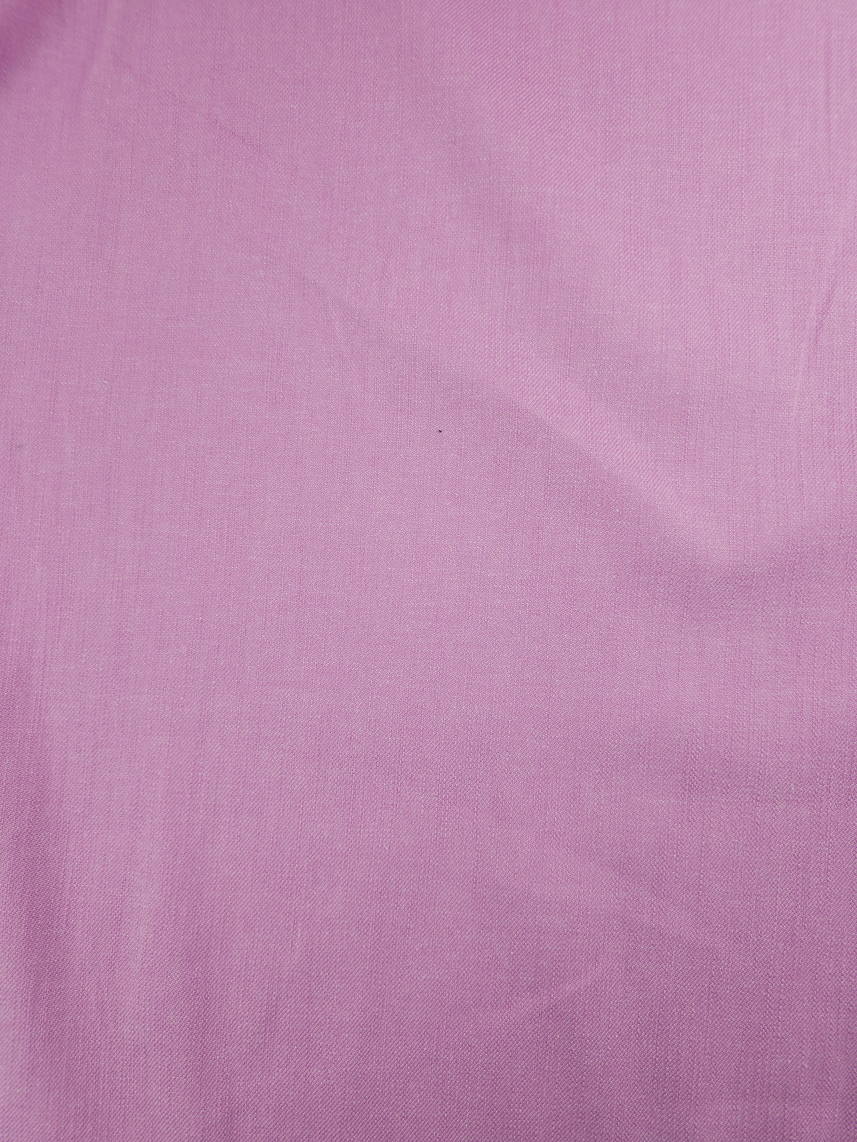 Mauve Cotton Mix Dressmaking Denim