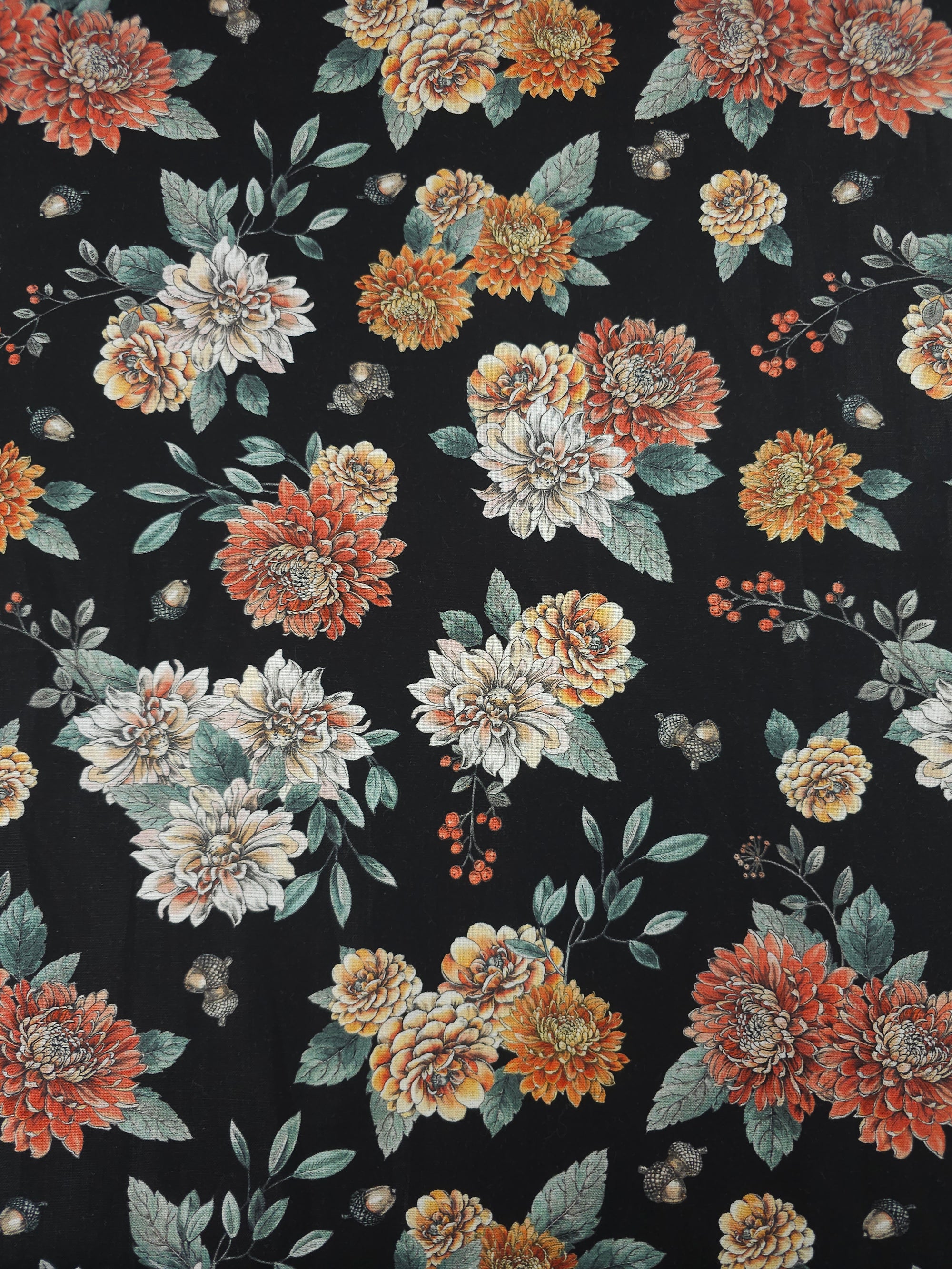 Vintage Floral 100% Cotton