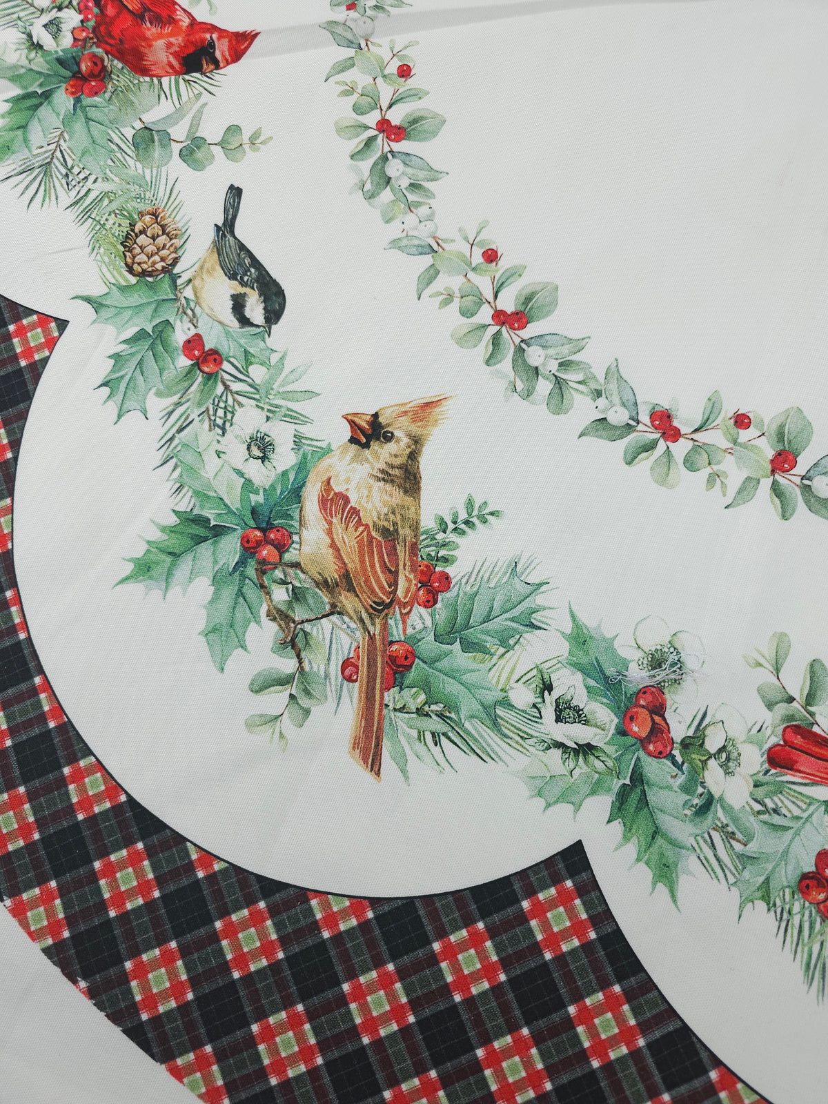 *SEW YOUR OWN* Christmas Tree Skirt Canvas Cotton