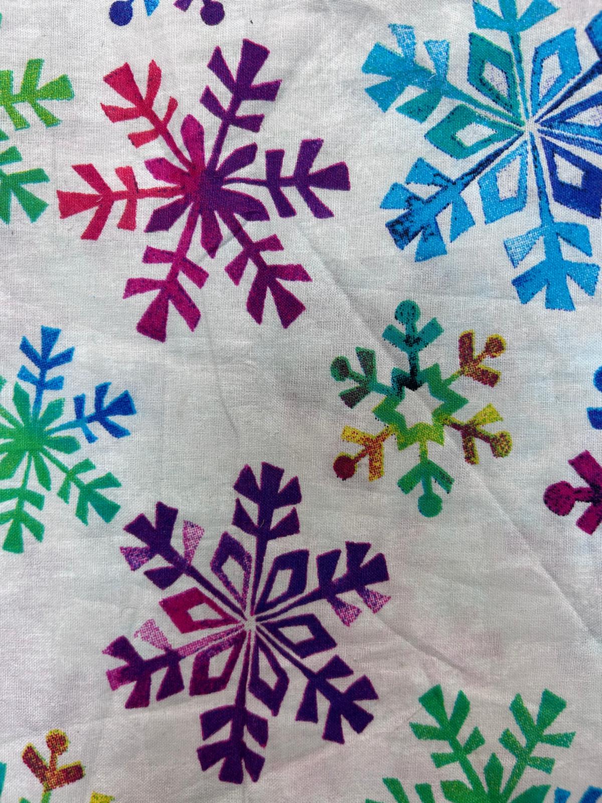 Snowflakes Cotton - 1.1m Piece