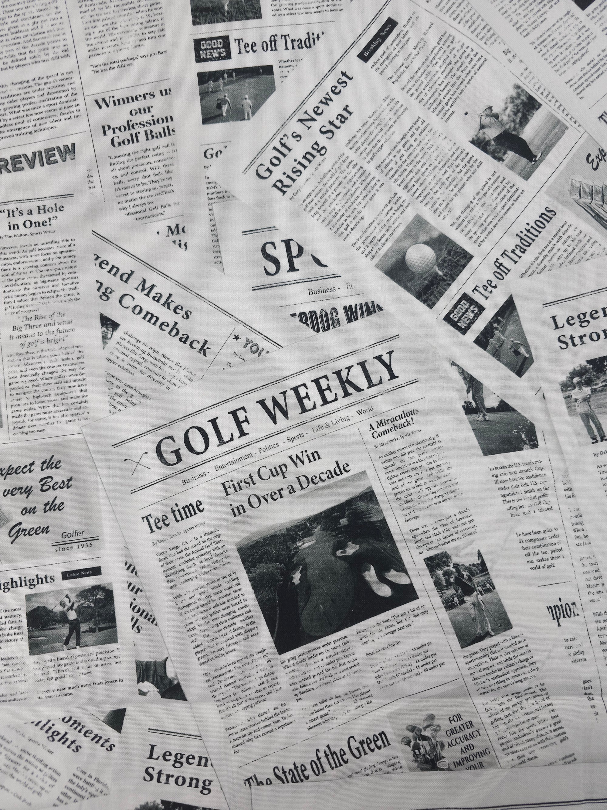 The Golf Weekly 100% Cotton