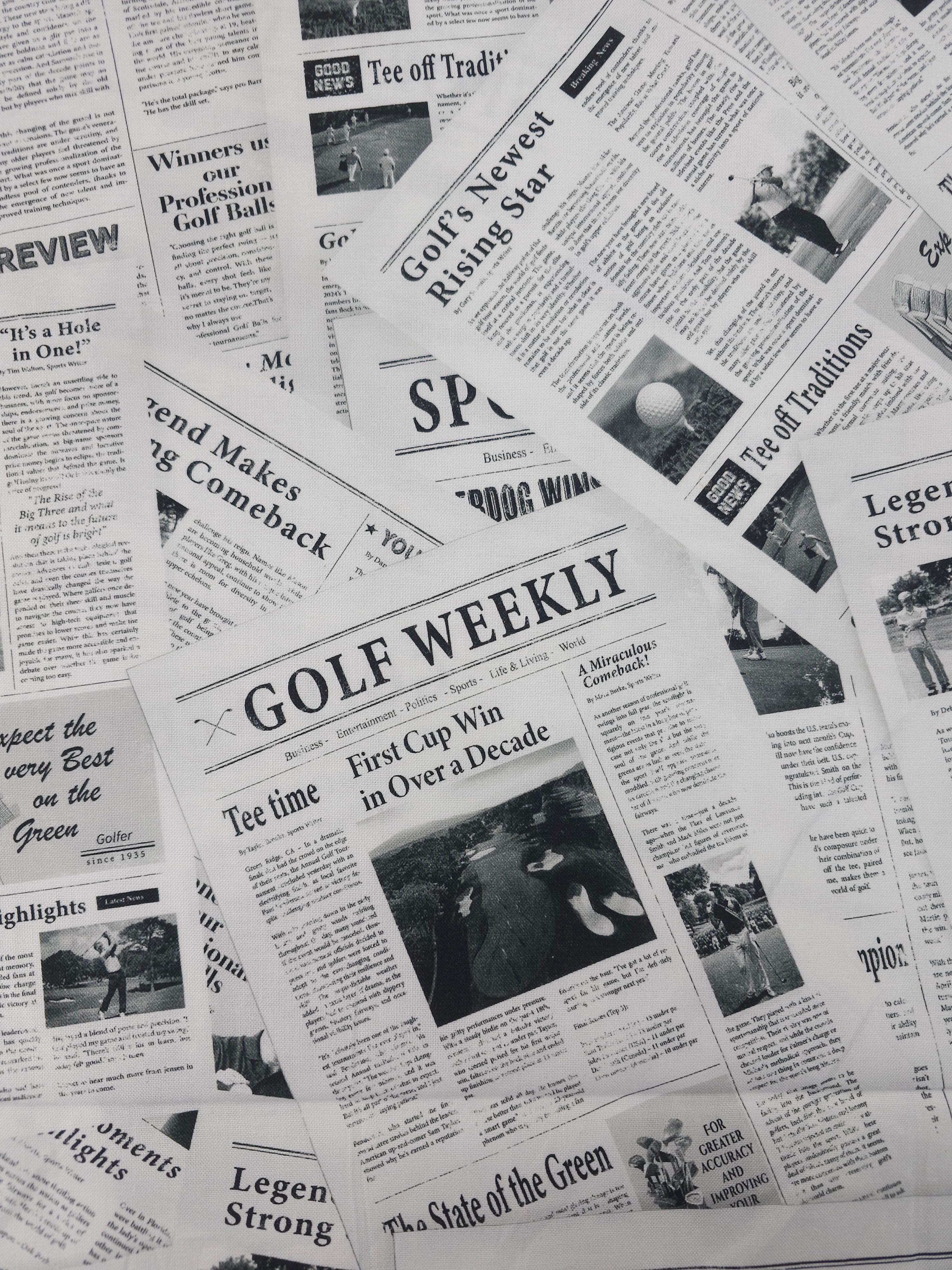 The Golf Weekly 100% Cotton