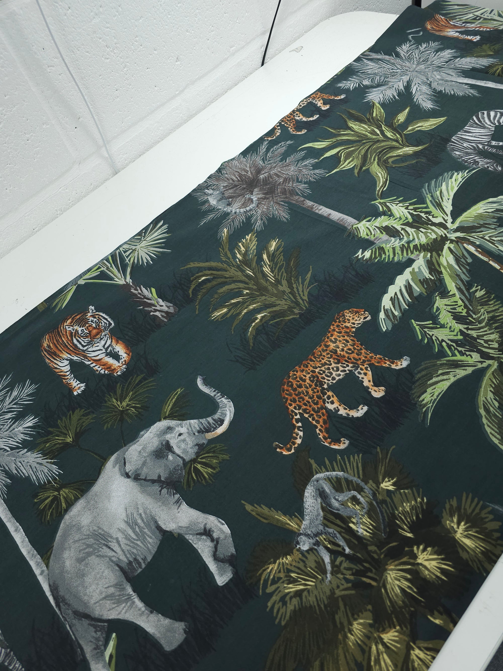 Safari Animal Palm 100% Cotton 90" *EXTRA WIDE*