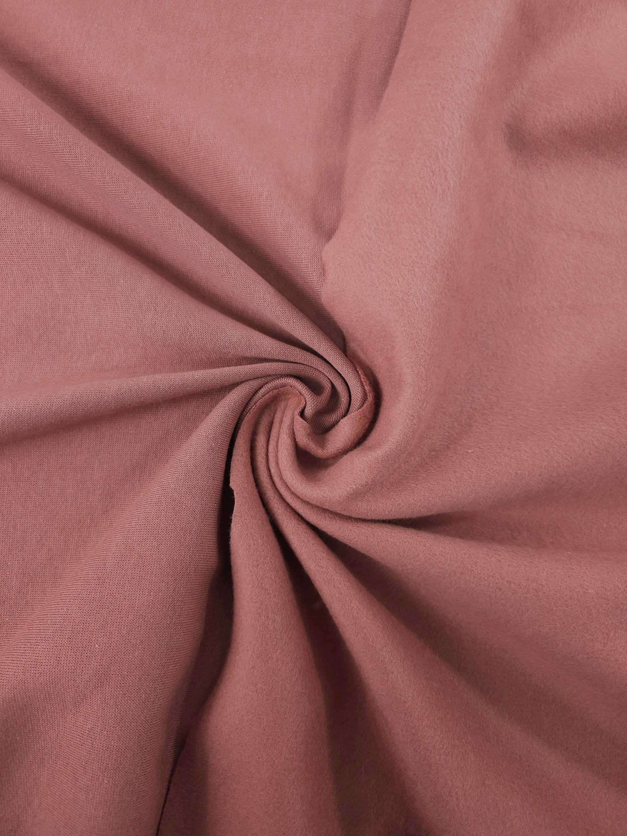 Blush Fleece Backed Terry