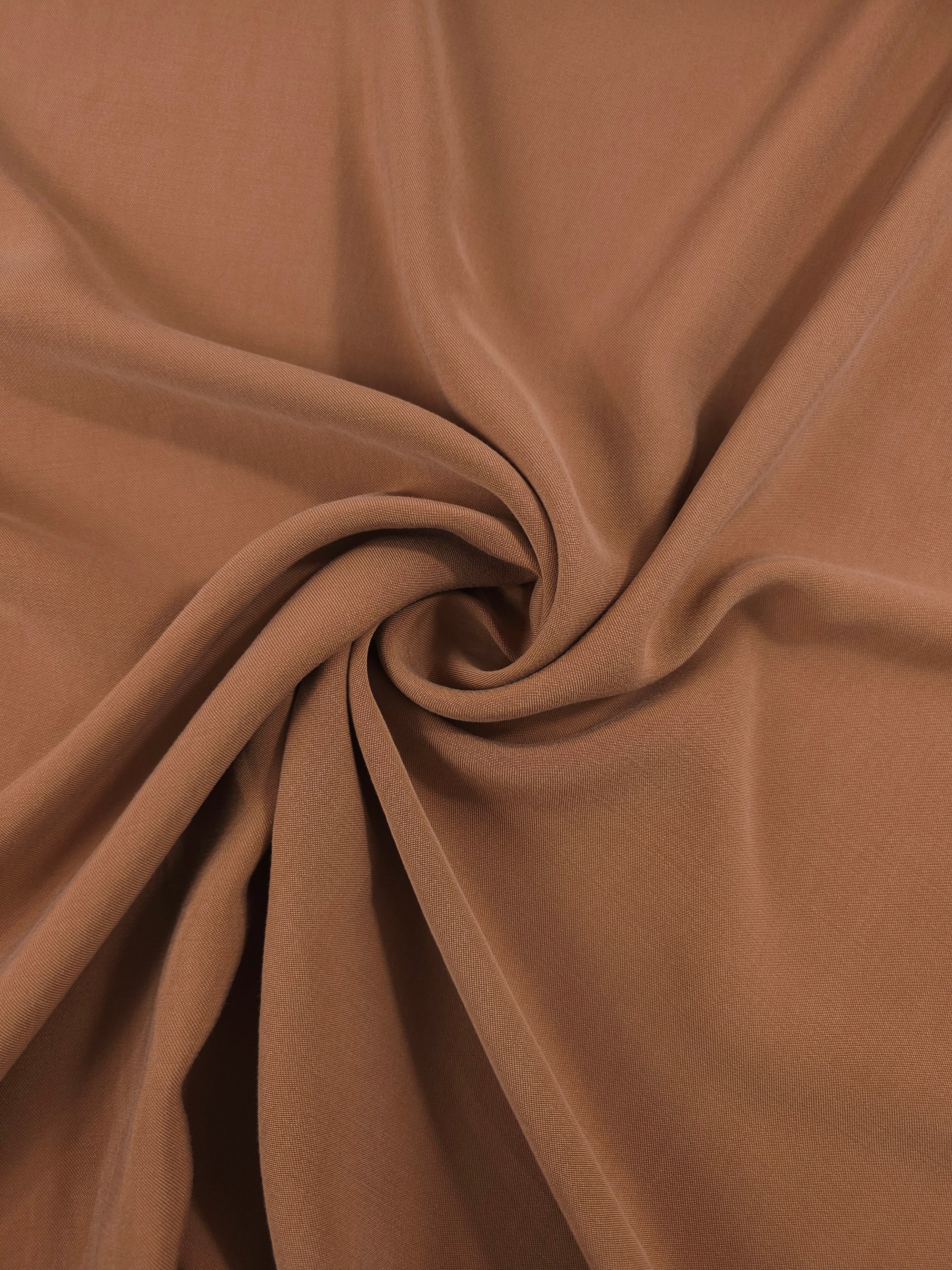 Apricot Orange Cupro Viscose