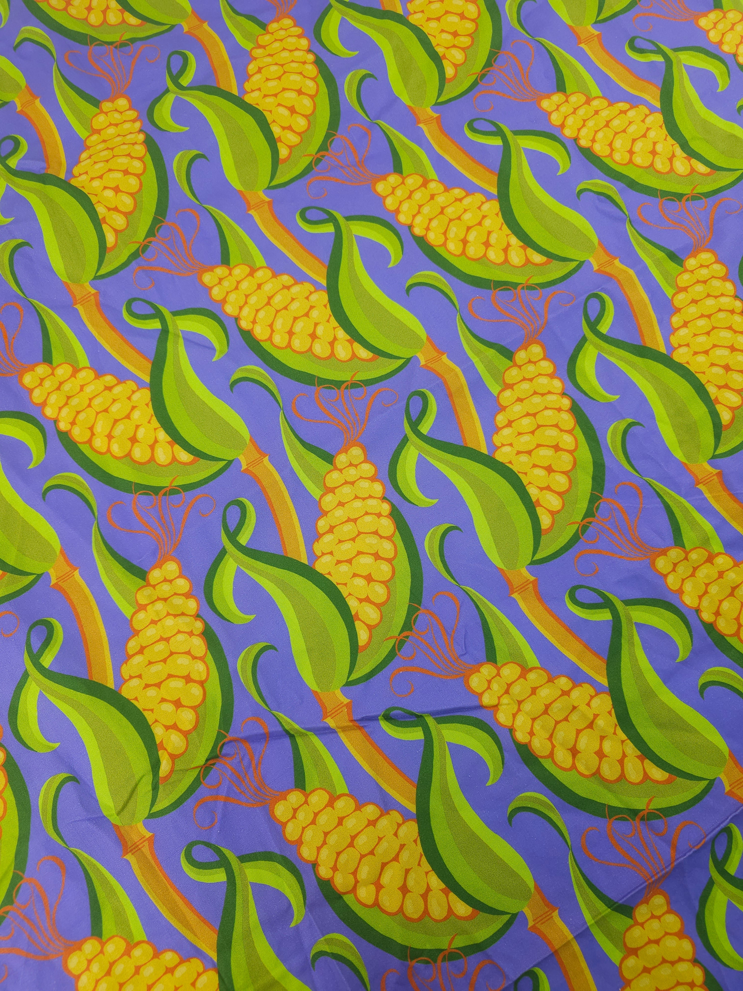 Purple corn Cotton- 1.7m piece