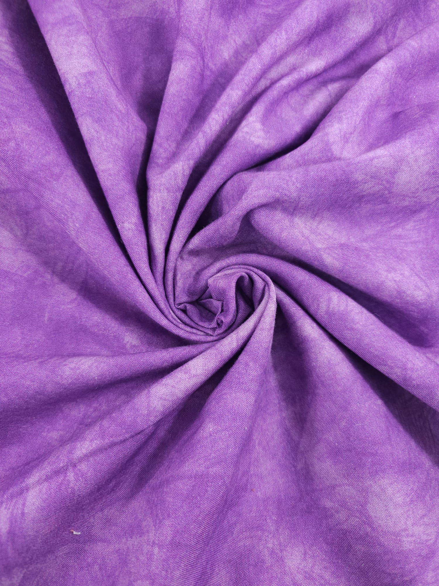 Lilac Grunge Cotton - 4.1m Piece