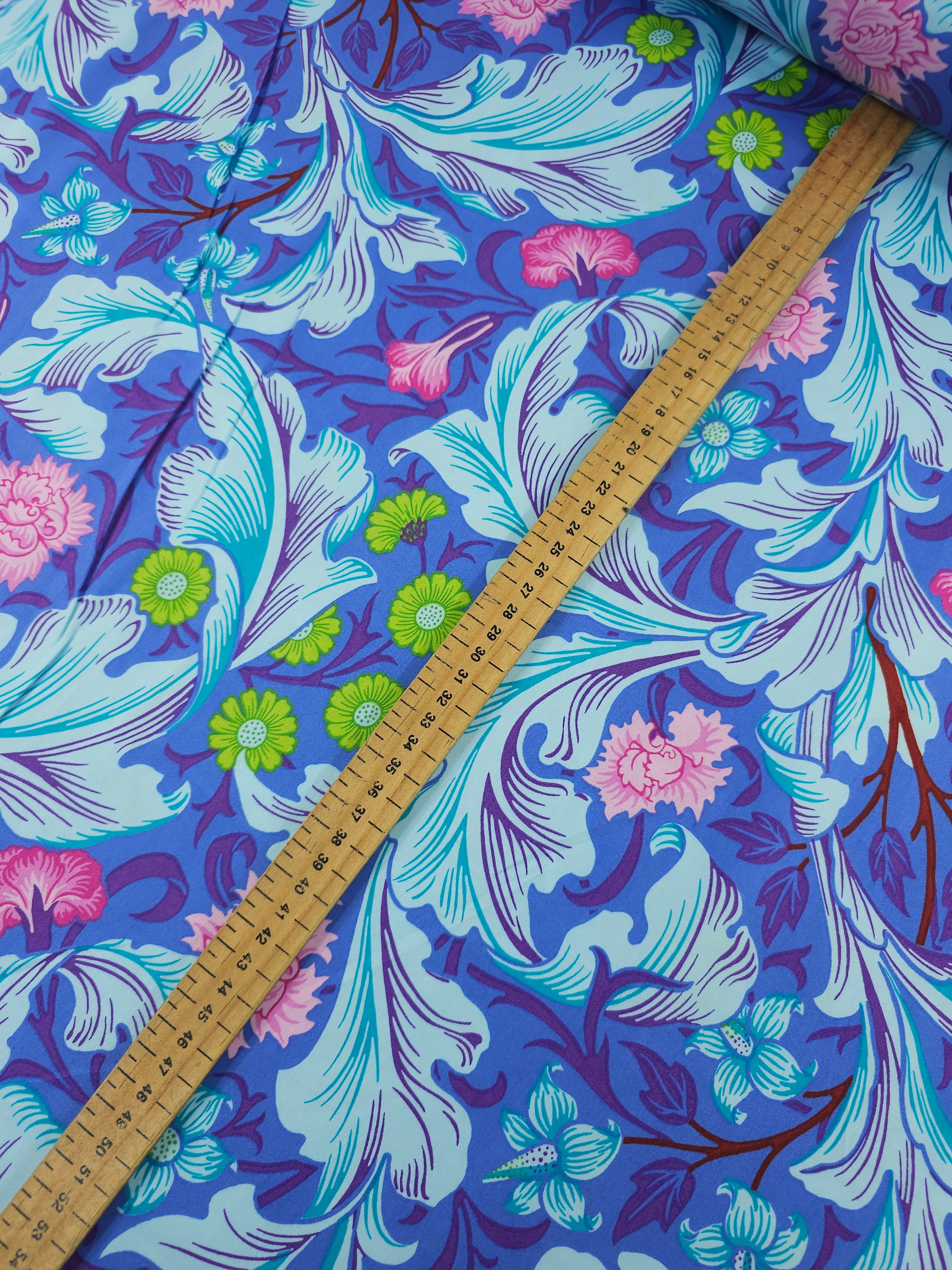 Floral Free Spirit Cotton Sateen 108" - Kaffe Fassett X William Morris *EXTRA WIDE*