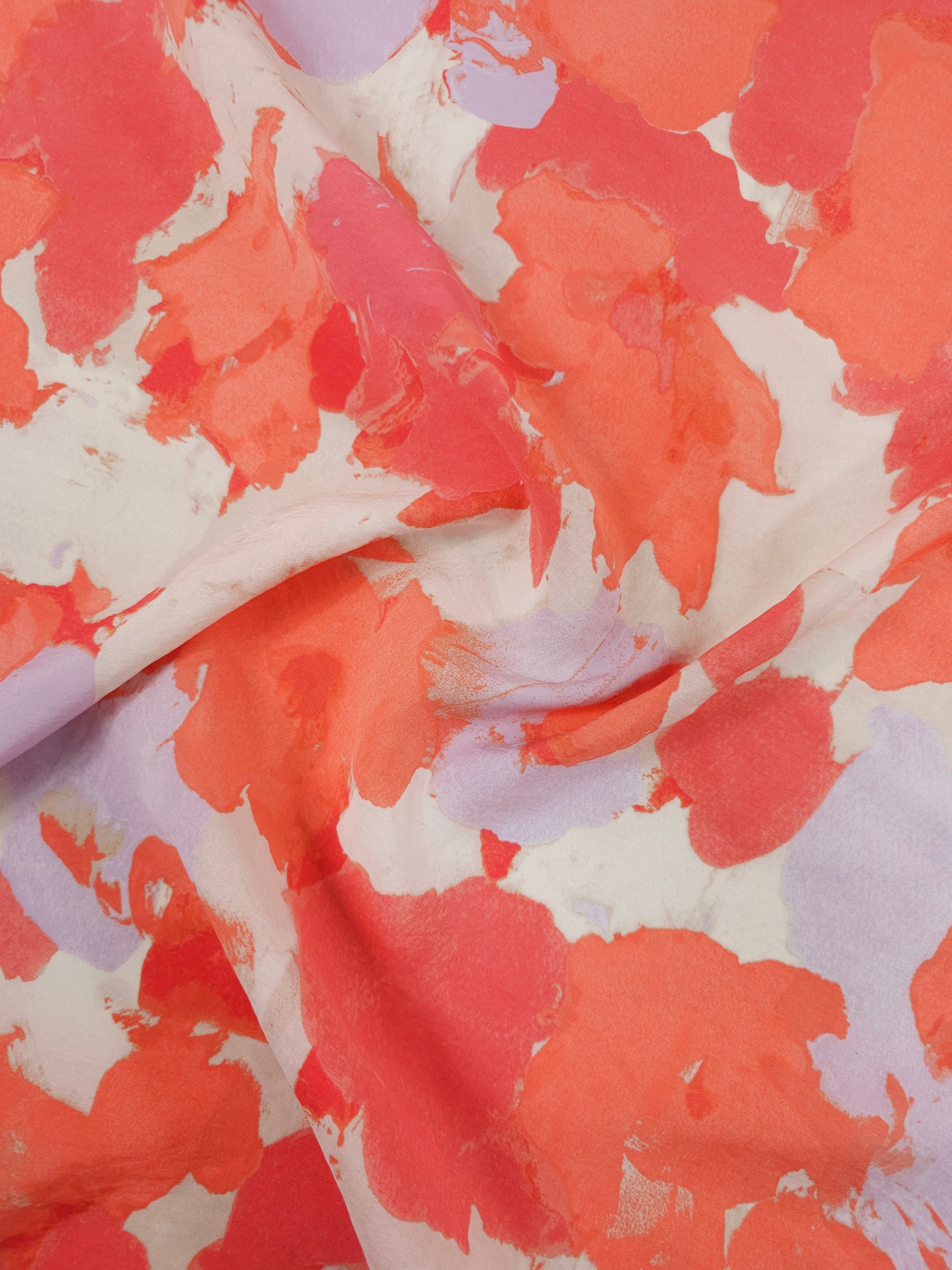 Coral/Lilac Watercolour Smudge Modal