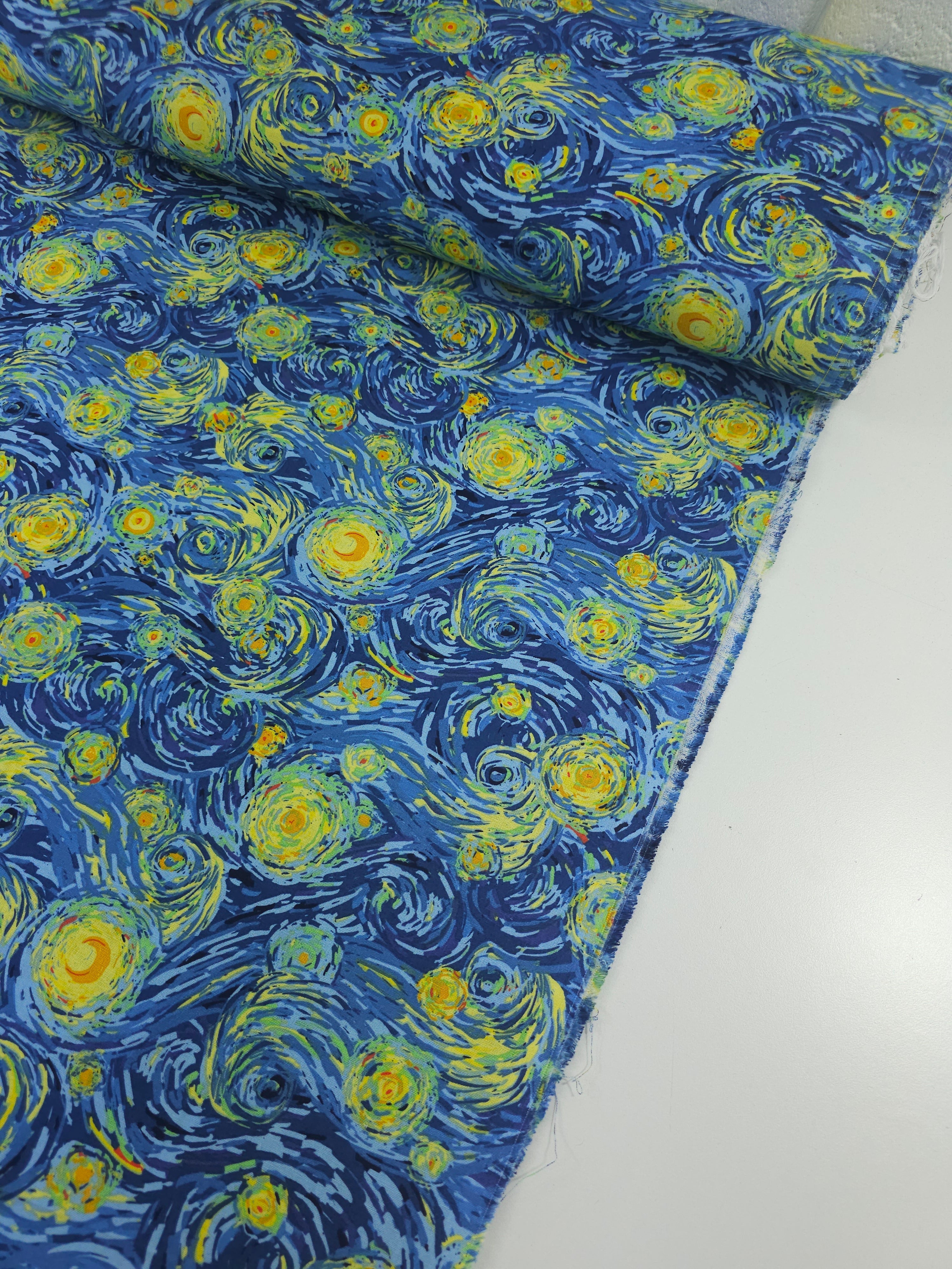 Van Gogh Starry Night 100% Cotton
