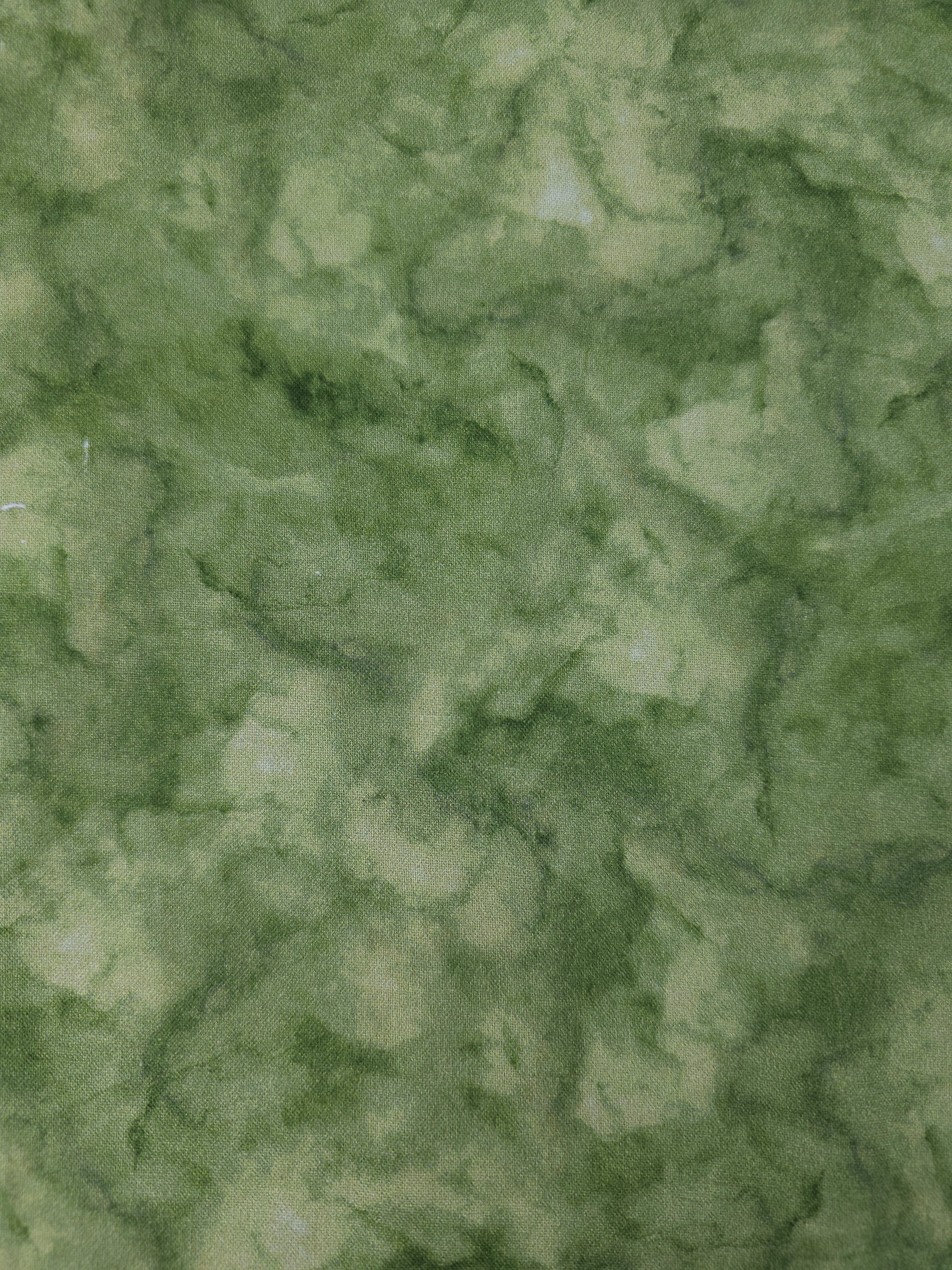 Green Marble Clouds 100% Cotton