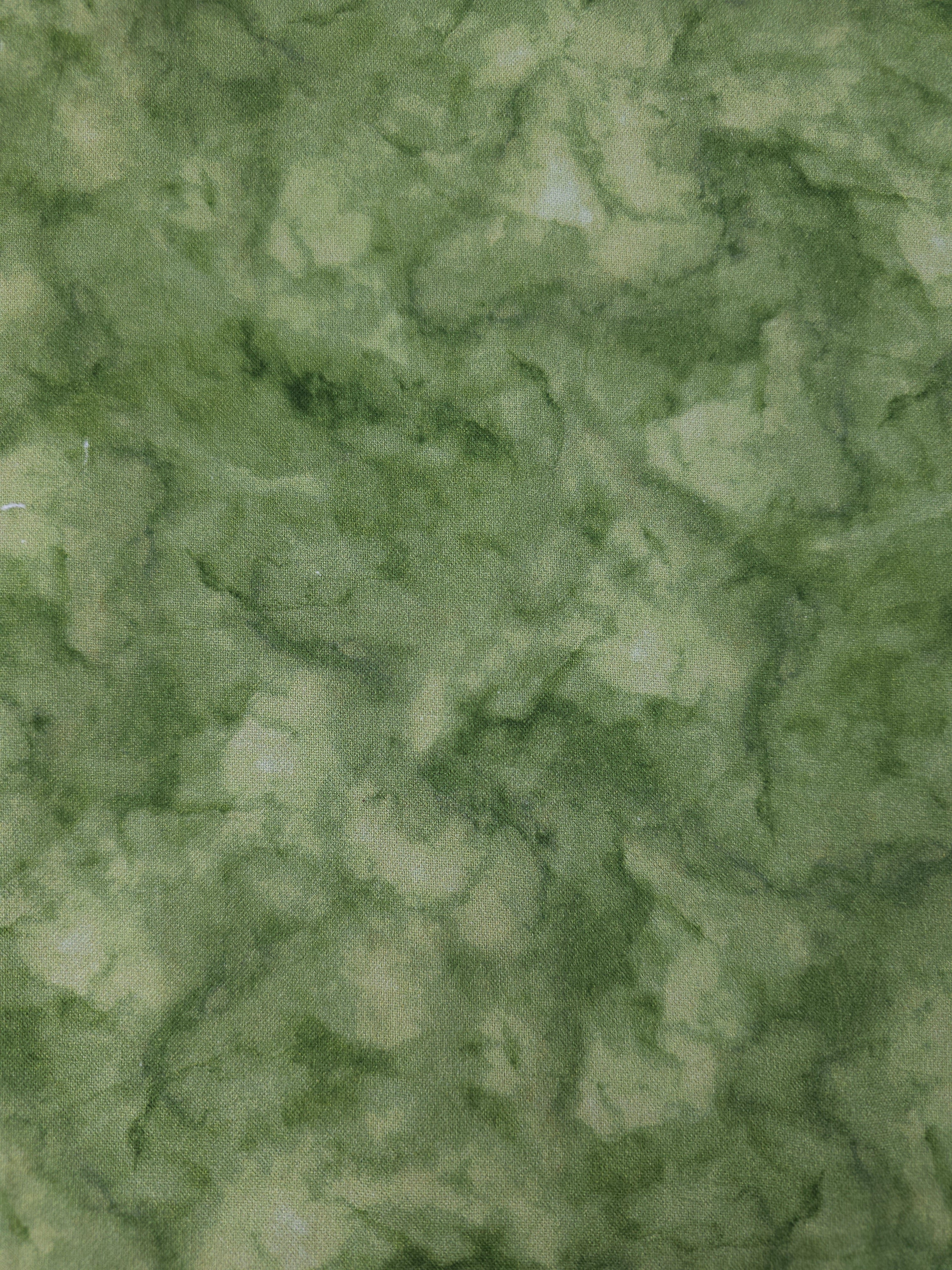 Green Marble Clouds 100% Cotton
