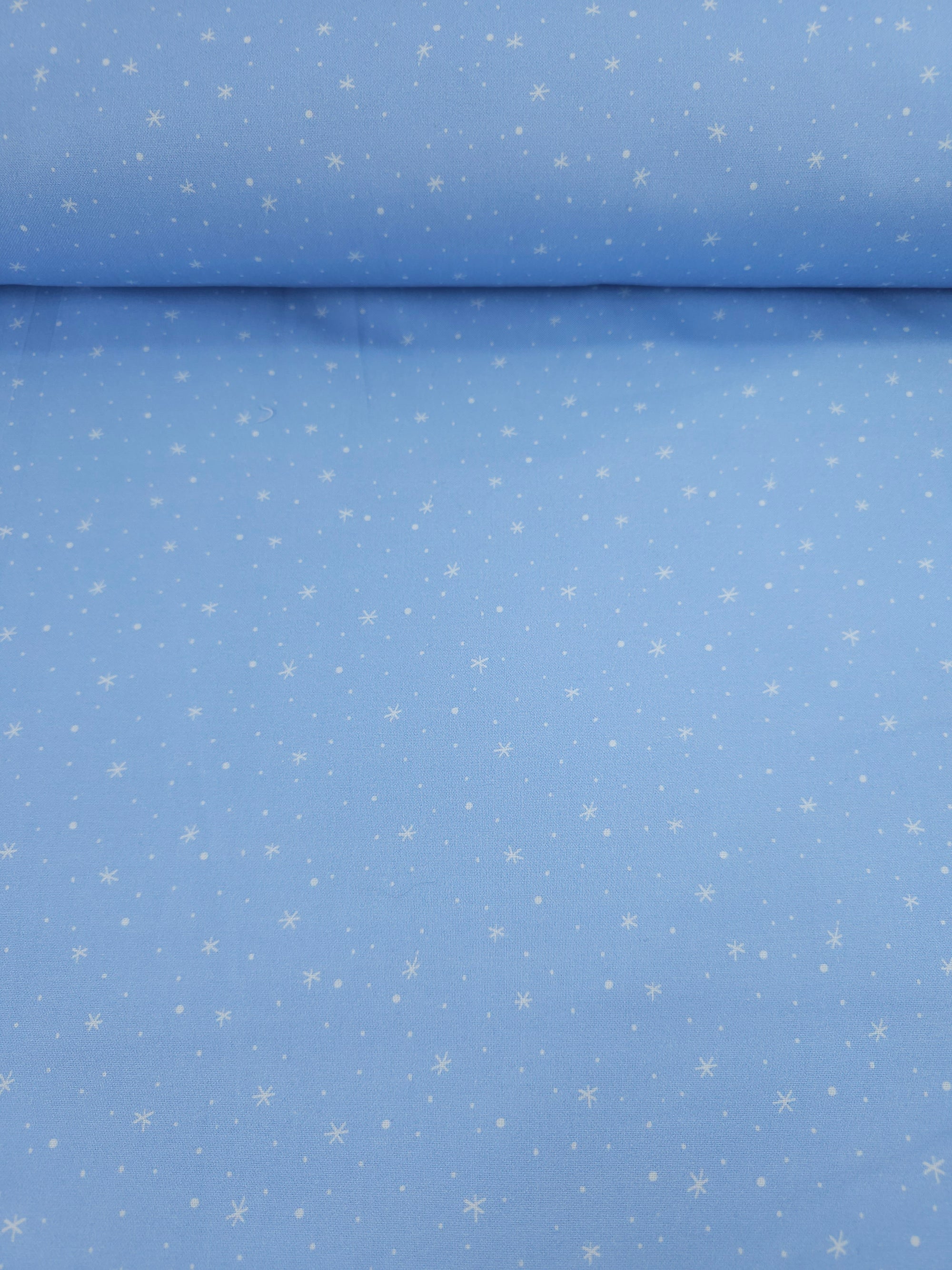 Baby Blue Star 100% Cotton