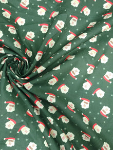  Khaki Floating Santa 100% Cotton