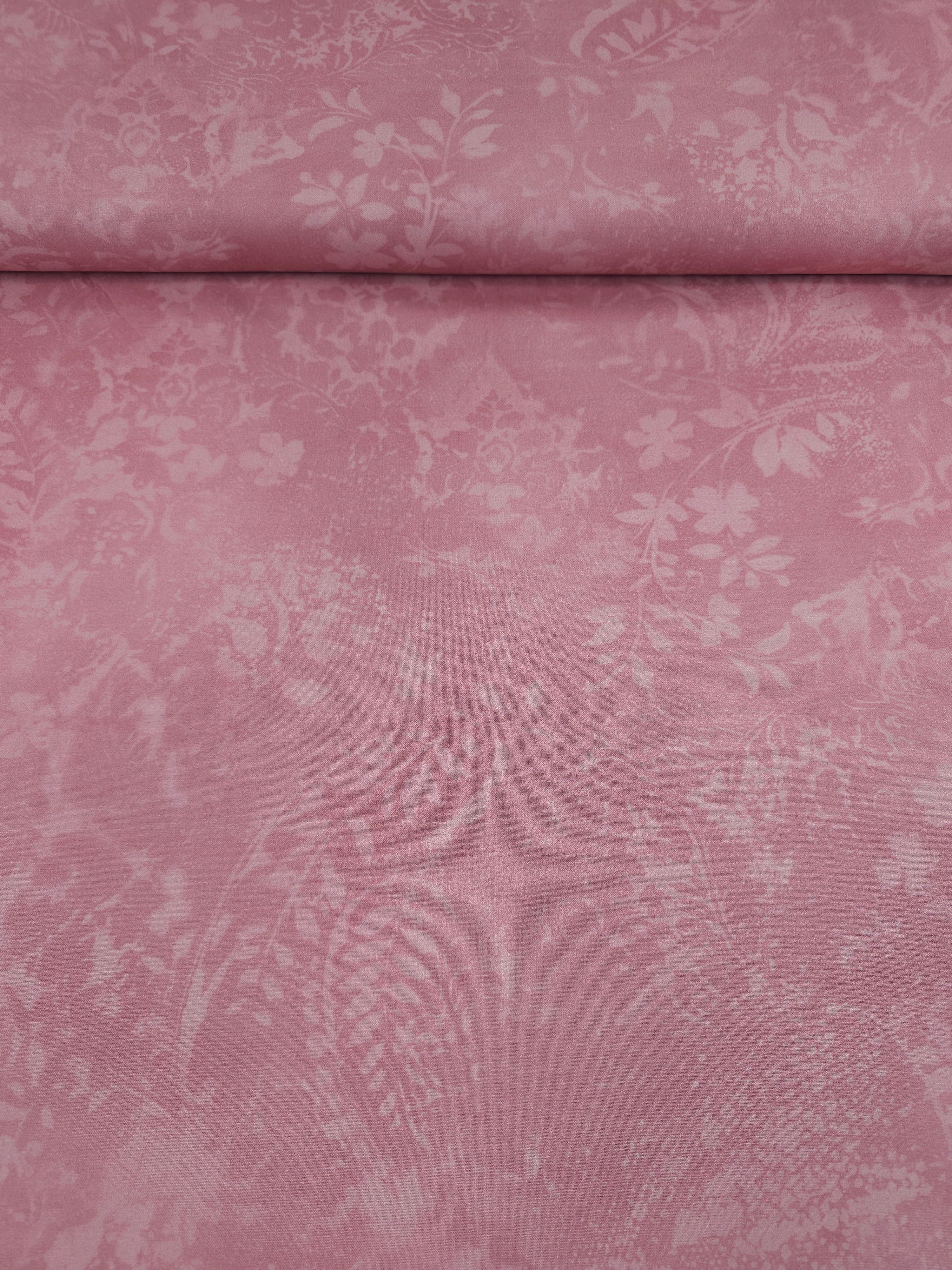 Blush Pink Vintage Blur Tapestry 100% Cotton 106” *EXTRA WIDE*