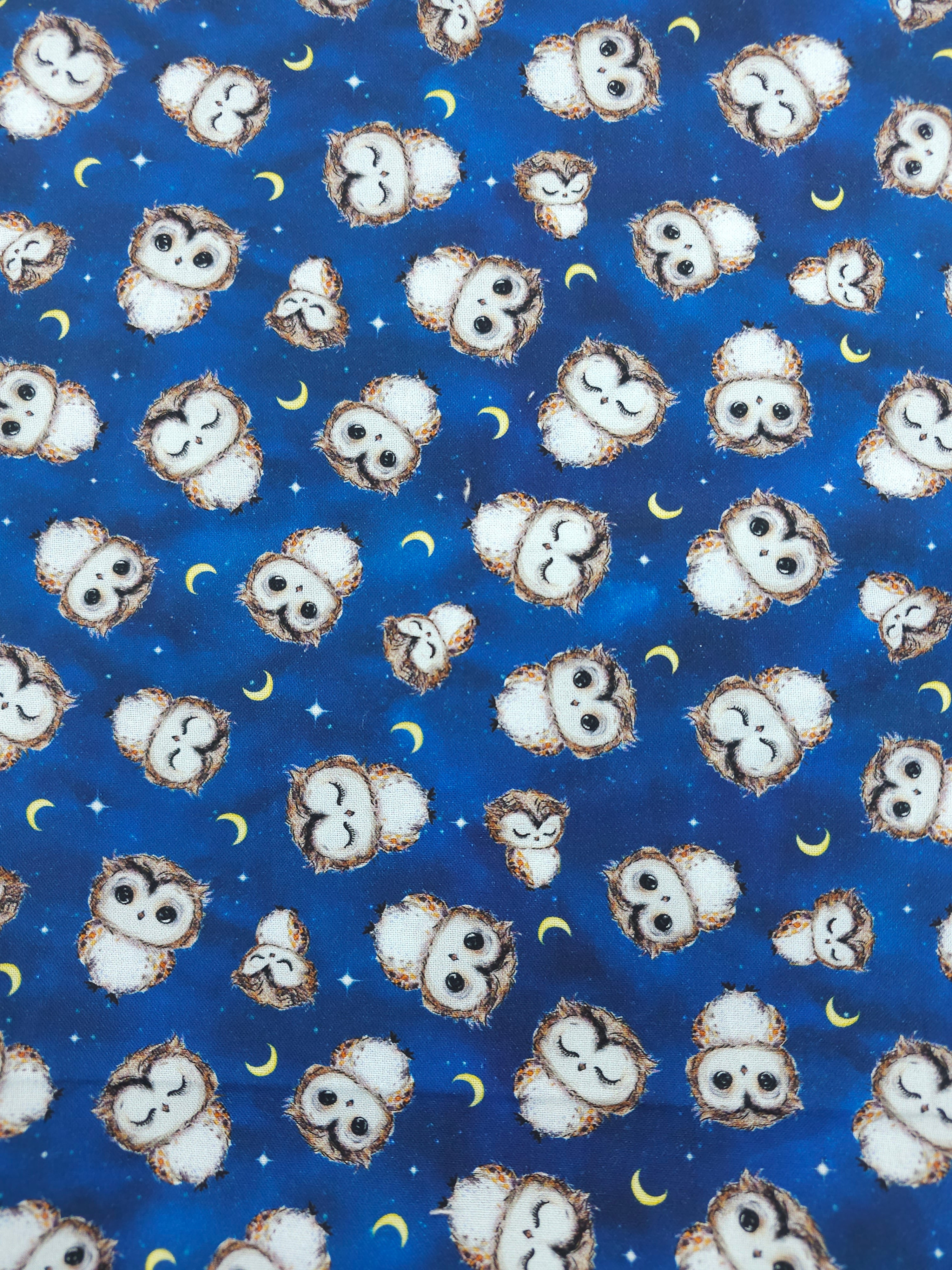 Night owl Cotton- 1.5m piece