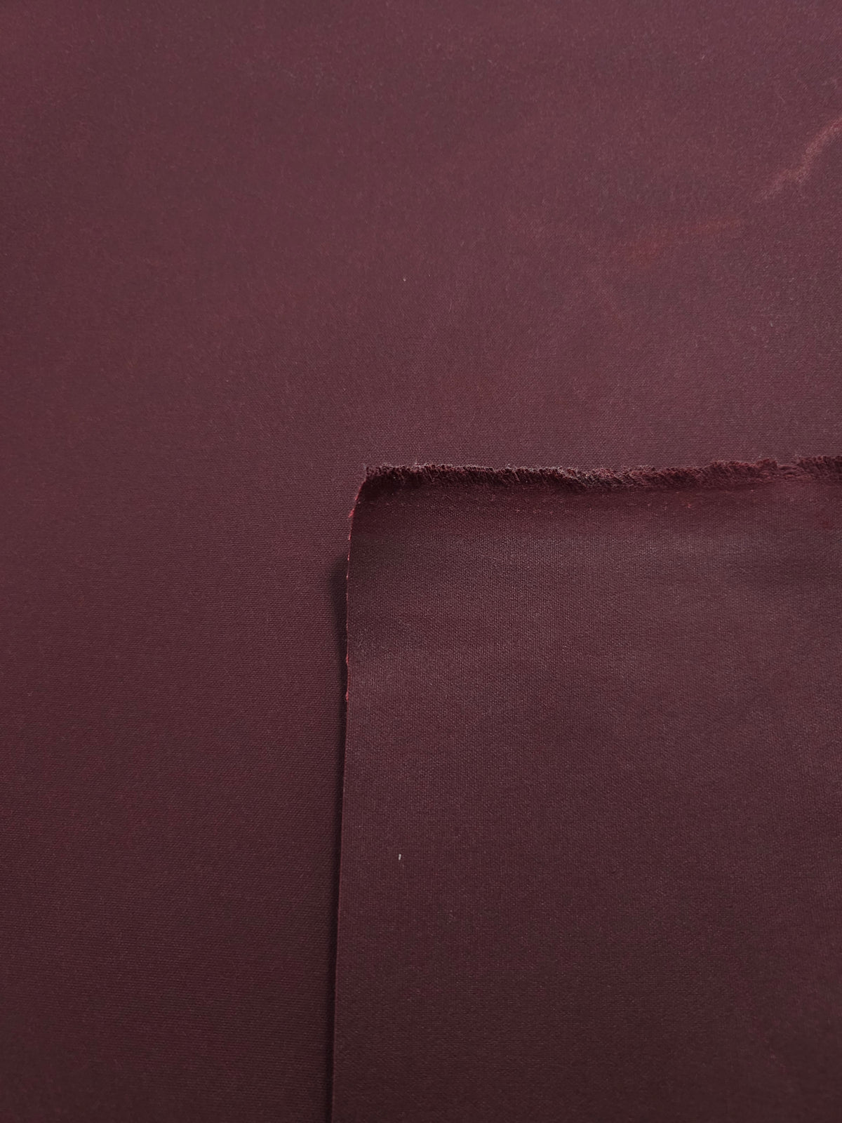 Burgundy Structured Wax Cotton