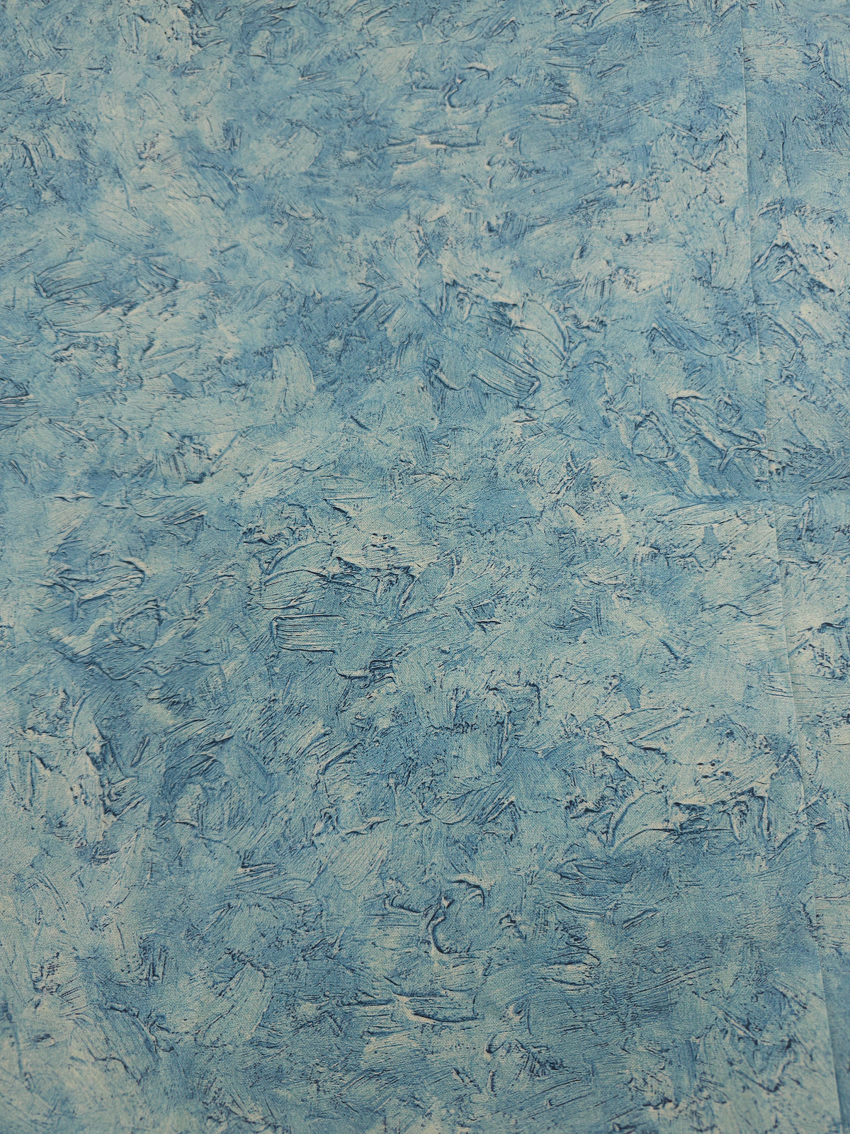 Dusk blue paint Cotton- 2m piece