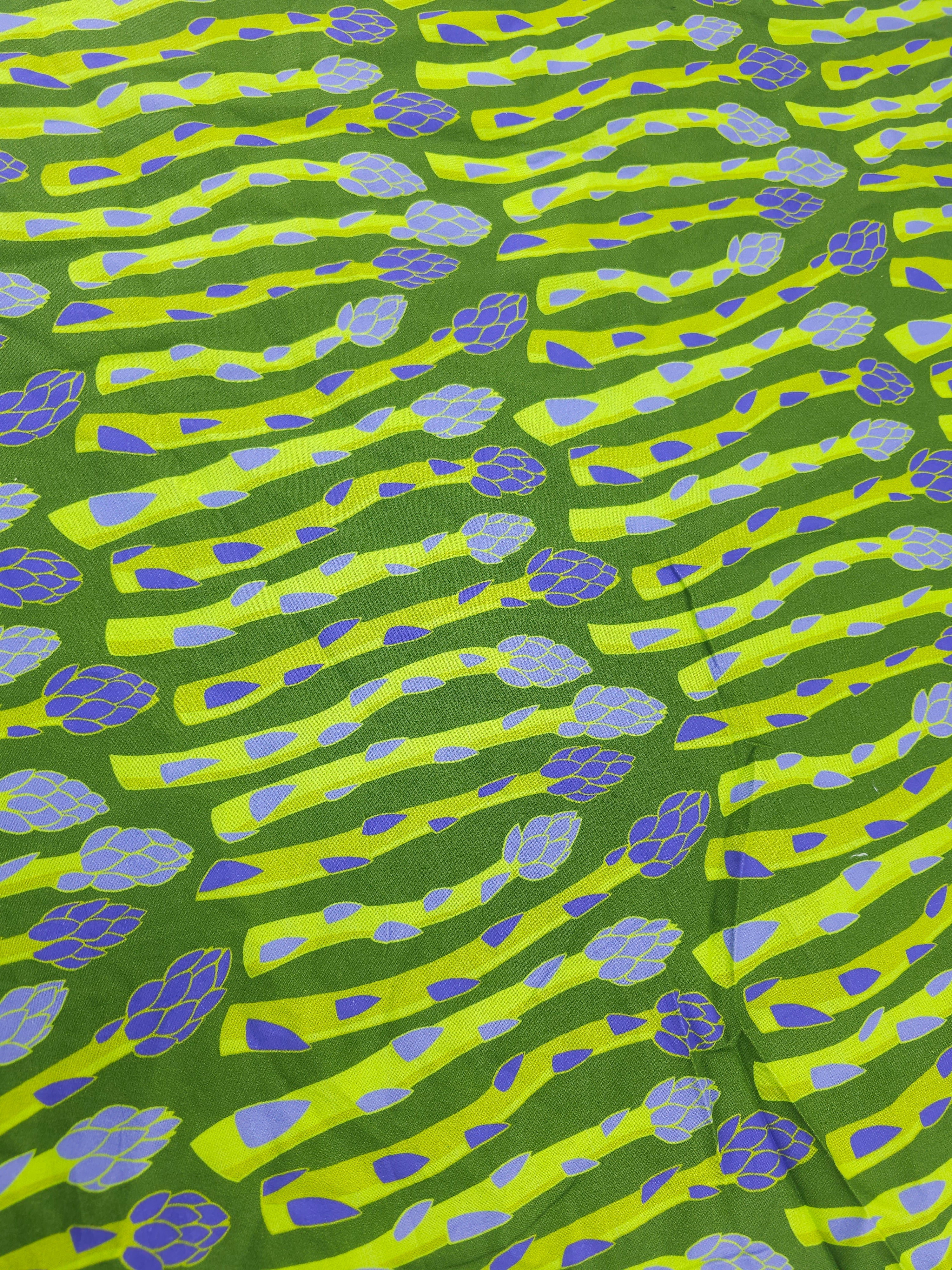 Asparagus Cotton- 1.1m piece