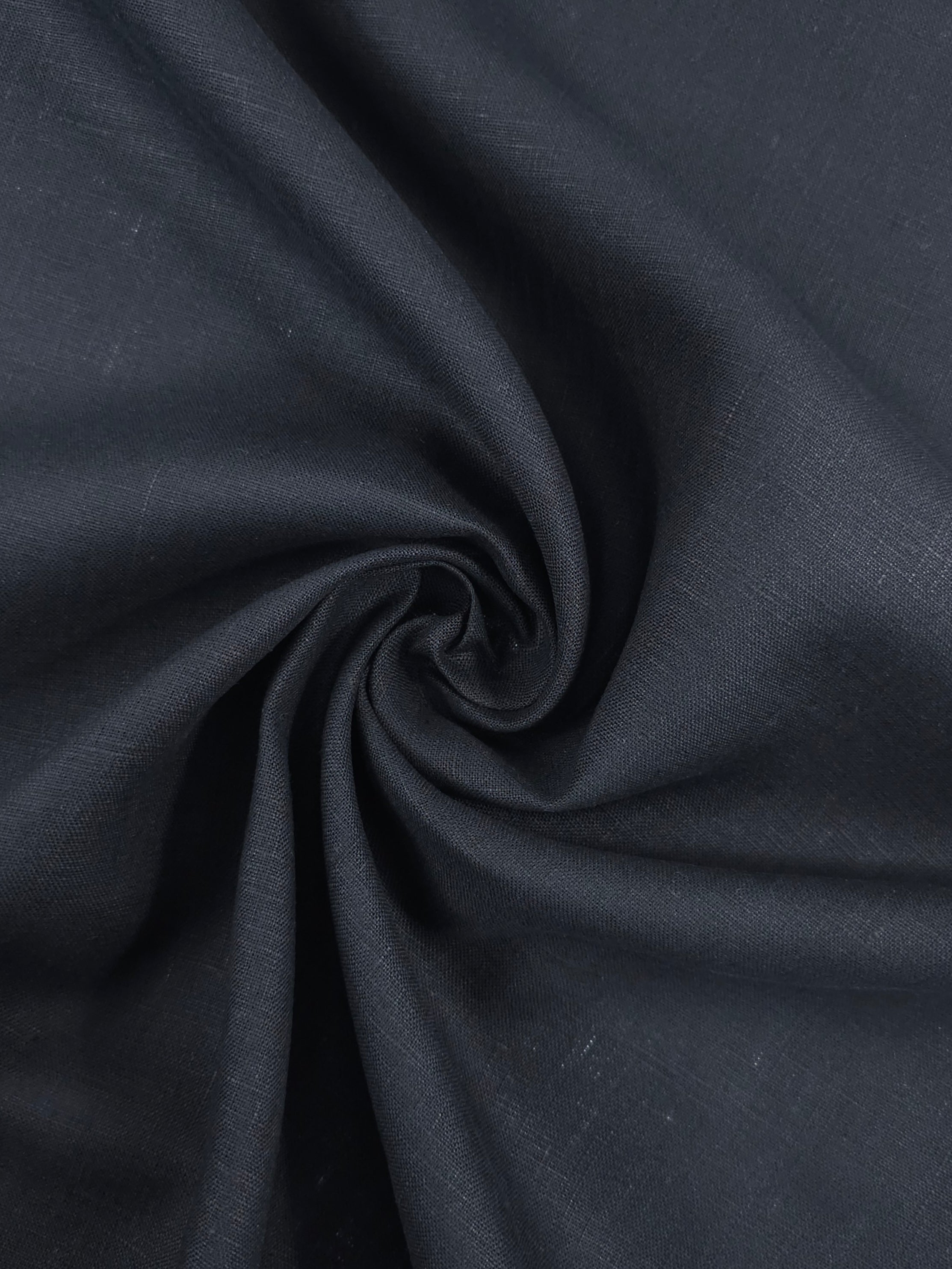 Black 100% Linen