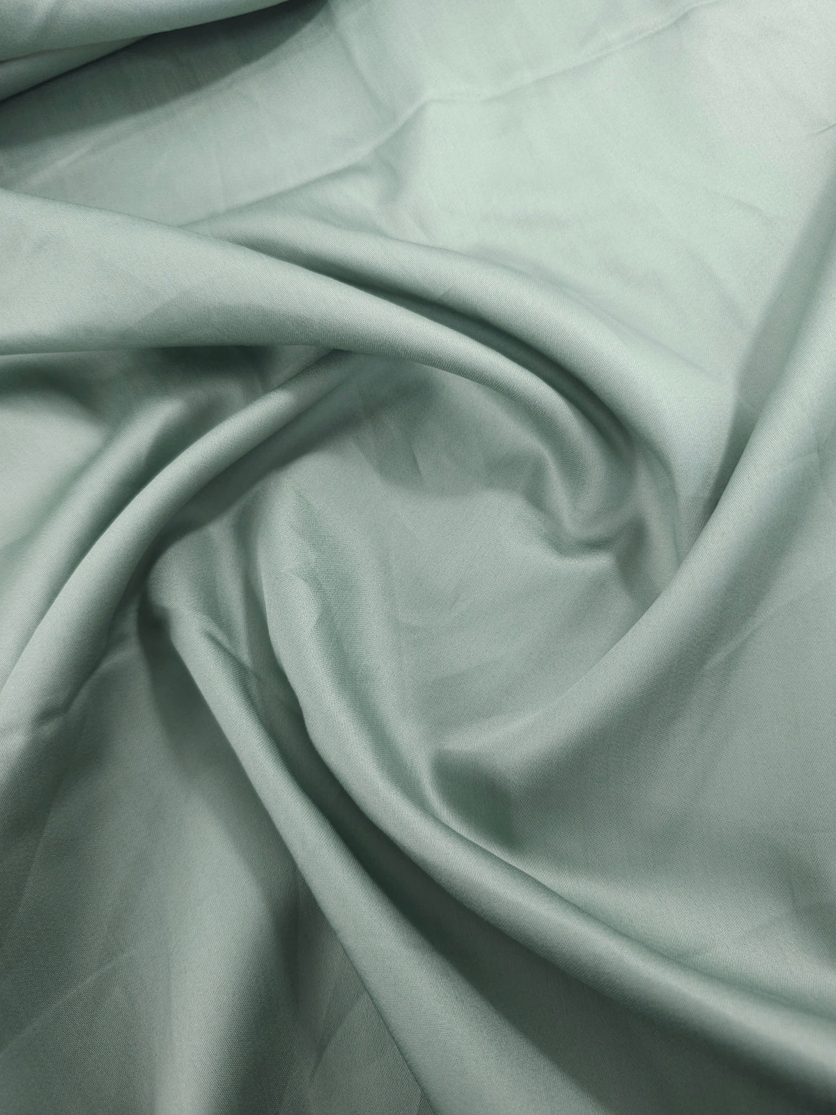Pale Duck Egg Cotton Satin 60"