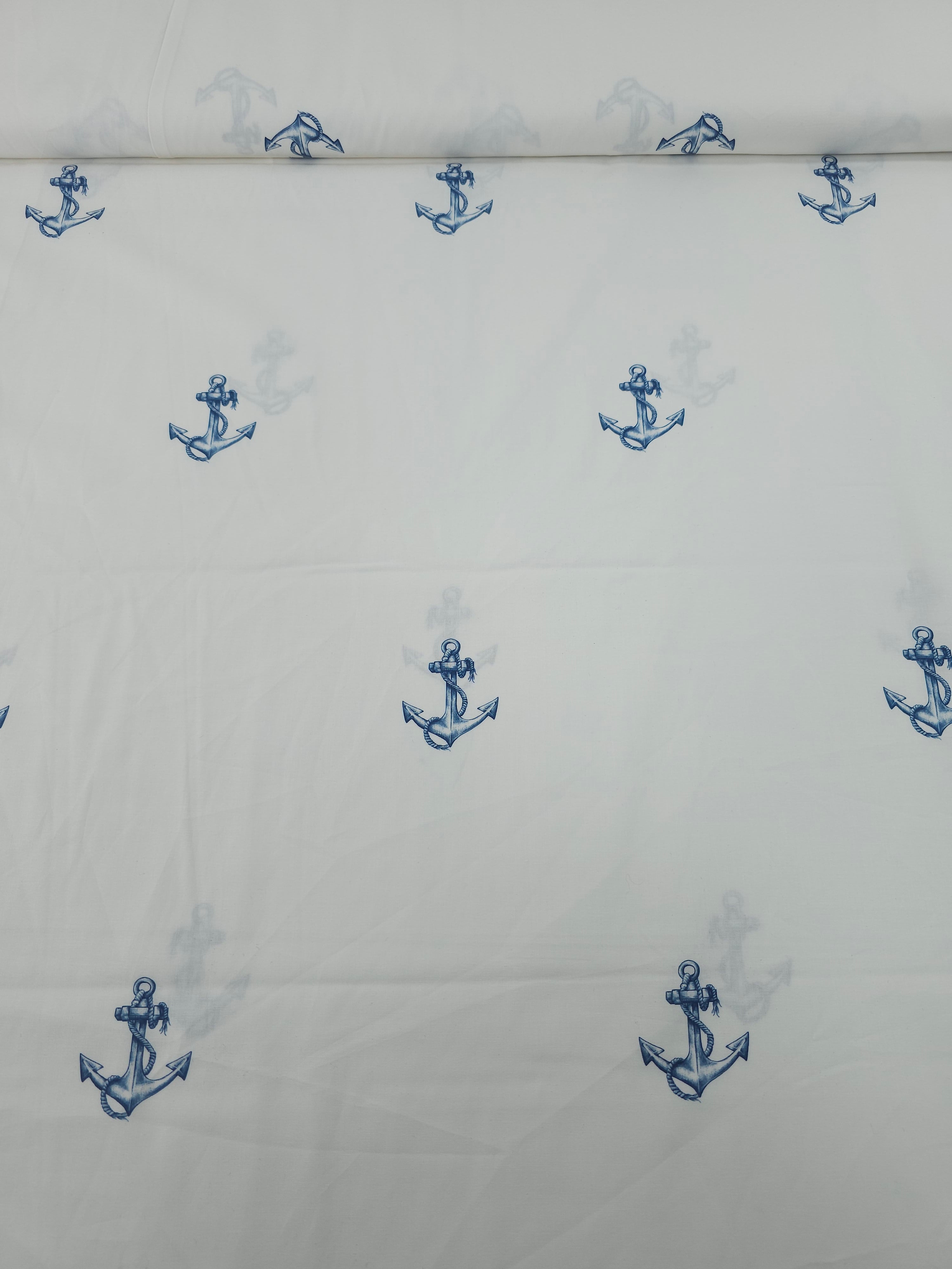Sailors Anchor Lightweight Cotton 60"