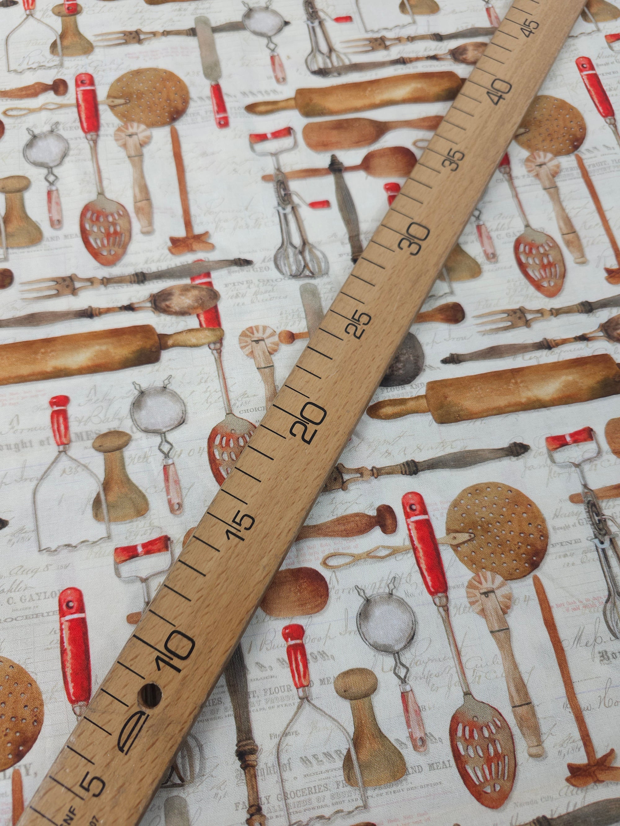 Cottage Kitchen Utensils 100% Cotton