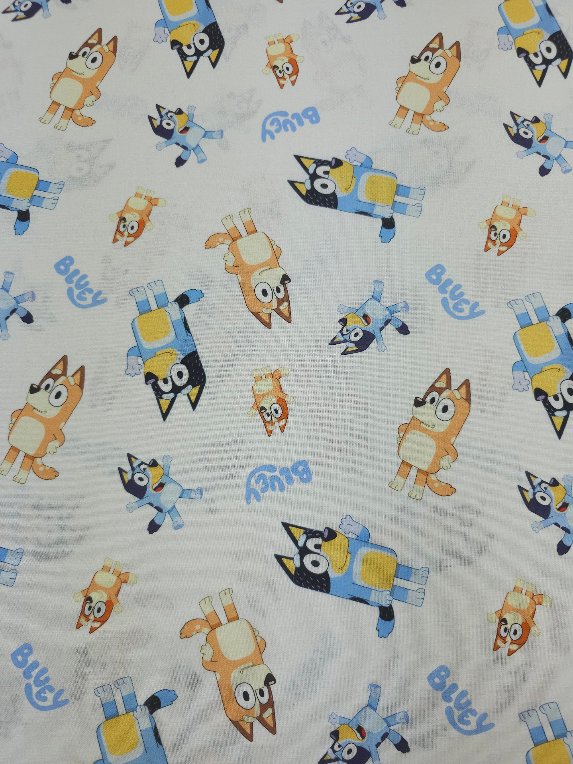 Bluey and Family 100% Cotton