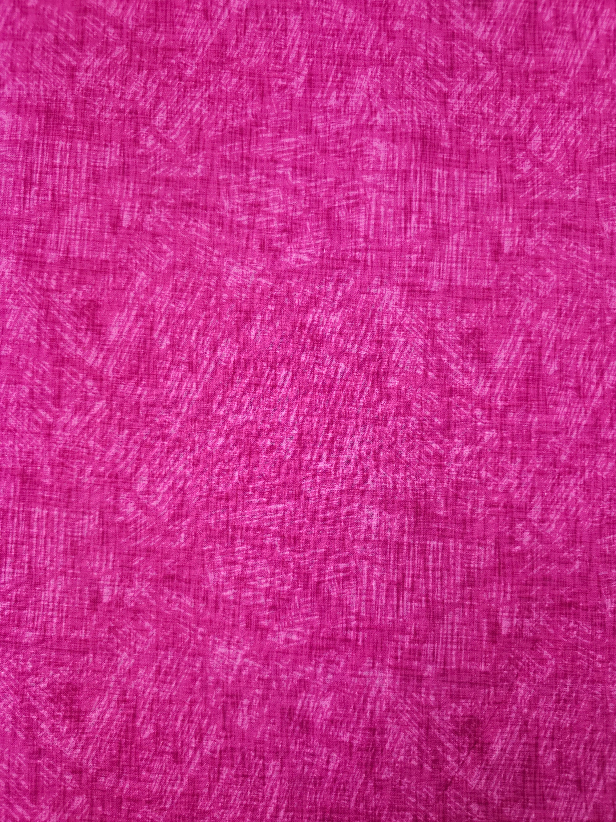 Magenta Pink Static Line Stroke 100% Cotton